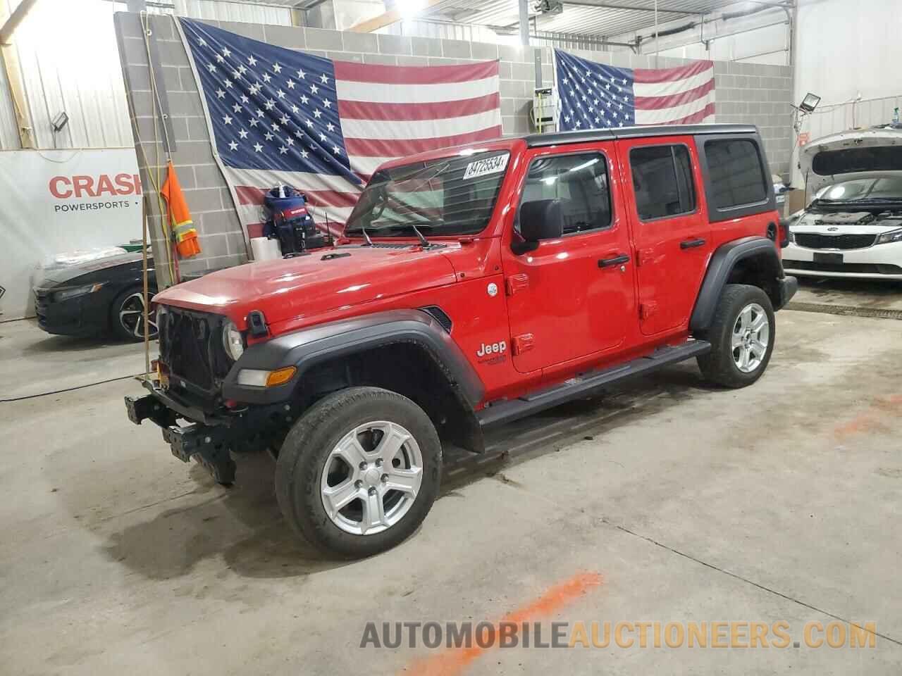 1C4HJXDG8KW537621 JEEP WRANGLER 2019