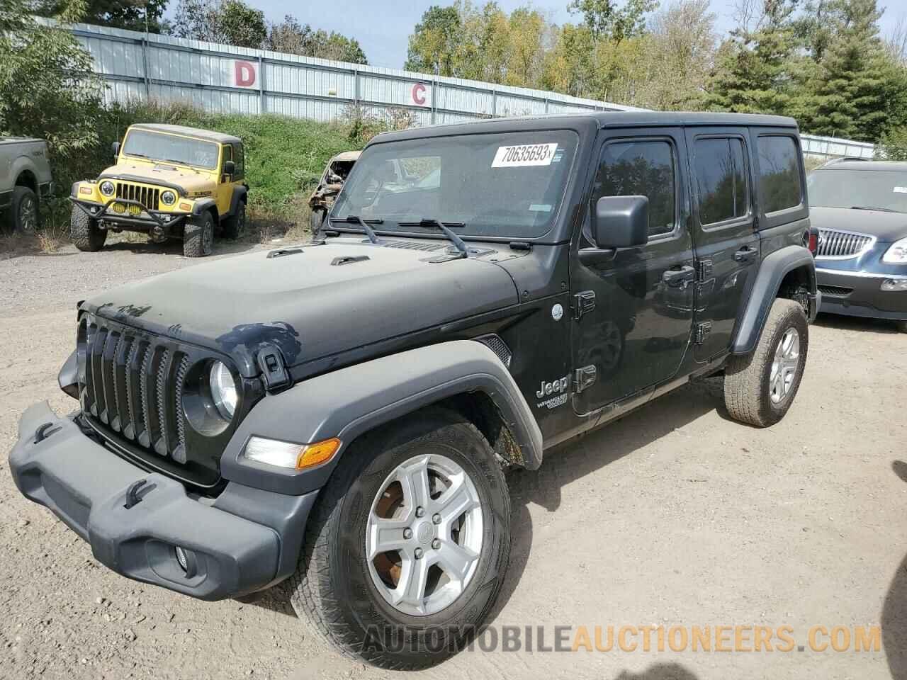 1C4HJXDG8KW627545 JEEP WRANGLER 2019