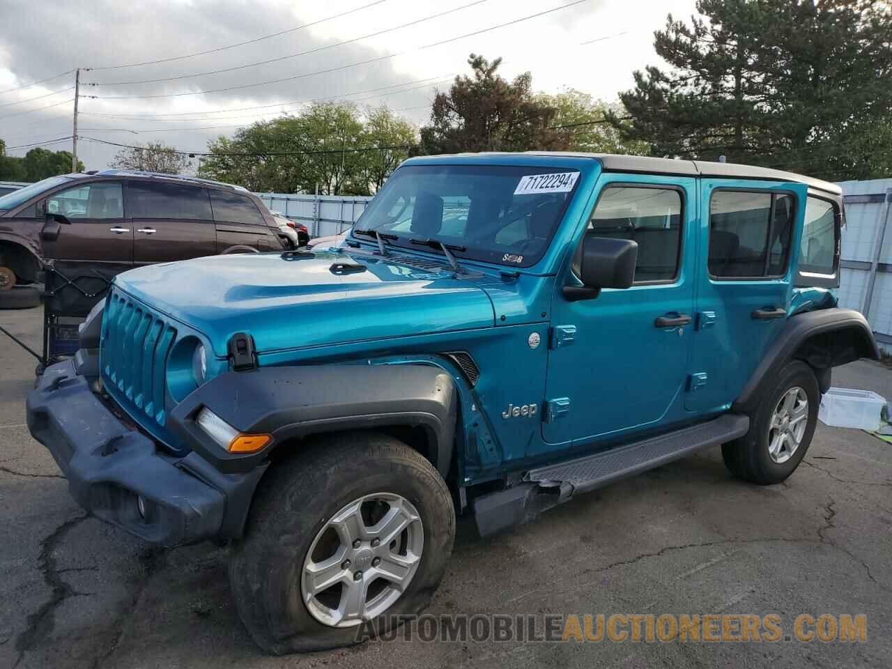 1C4HJXDG8LW120825 JEEP WRANGLER 2020