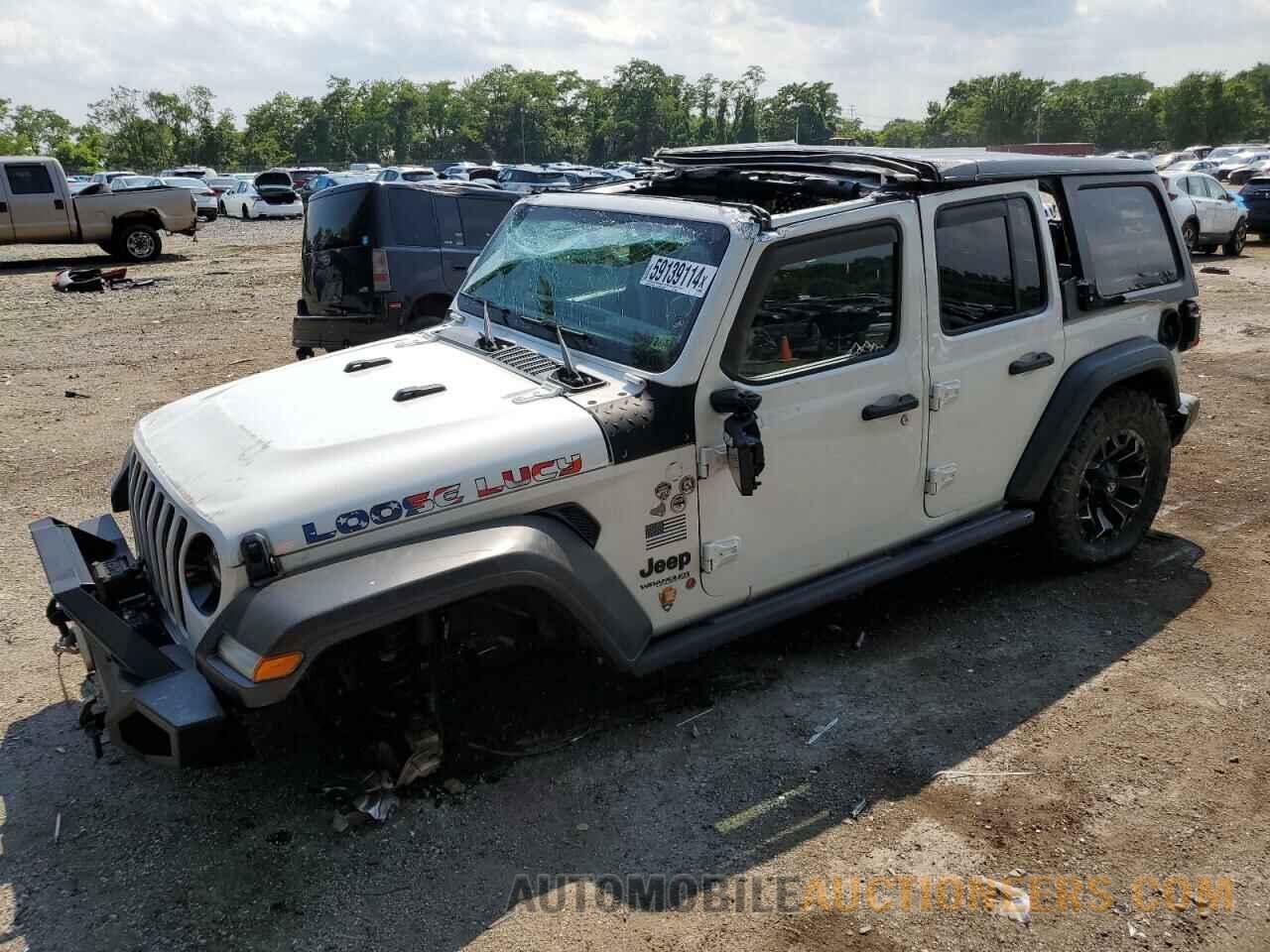 1C4HJXDG8LW133204 JEEP WRANGLER 2020