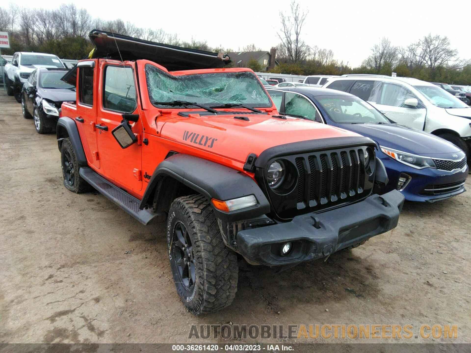 1C4HJXDG8LW179180 JEEP WRANGLER UNLIMITED 2020