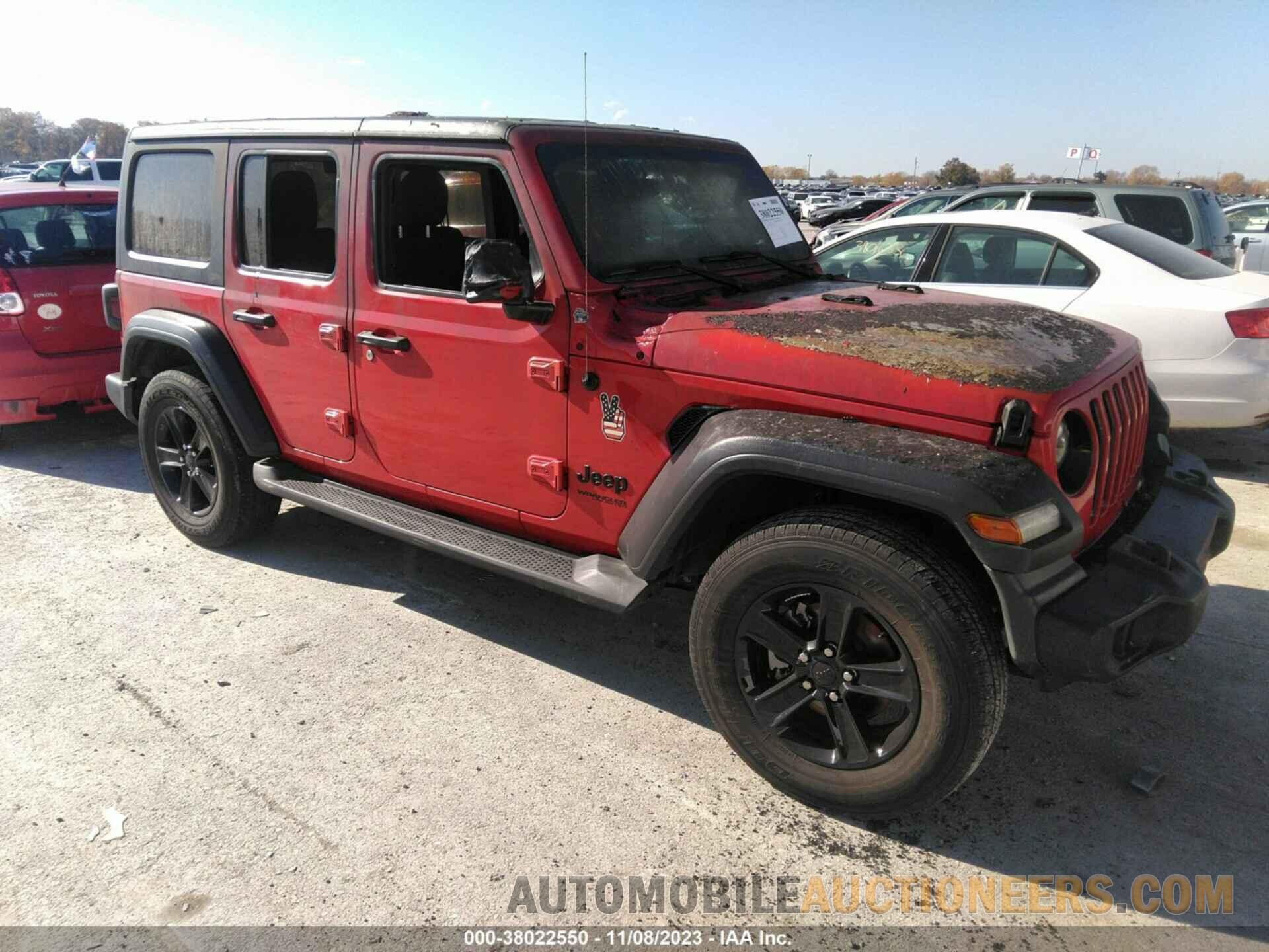 1C4HJXDG8LW211318 JEEP WRANGLER UNLIMITED 2020