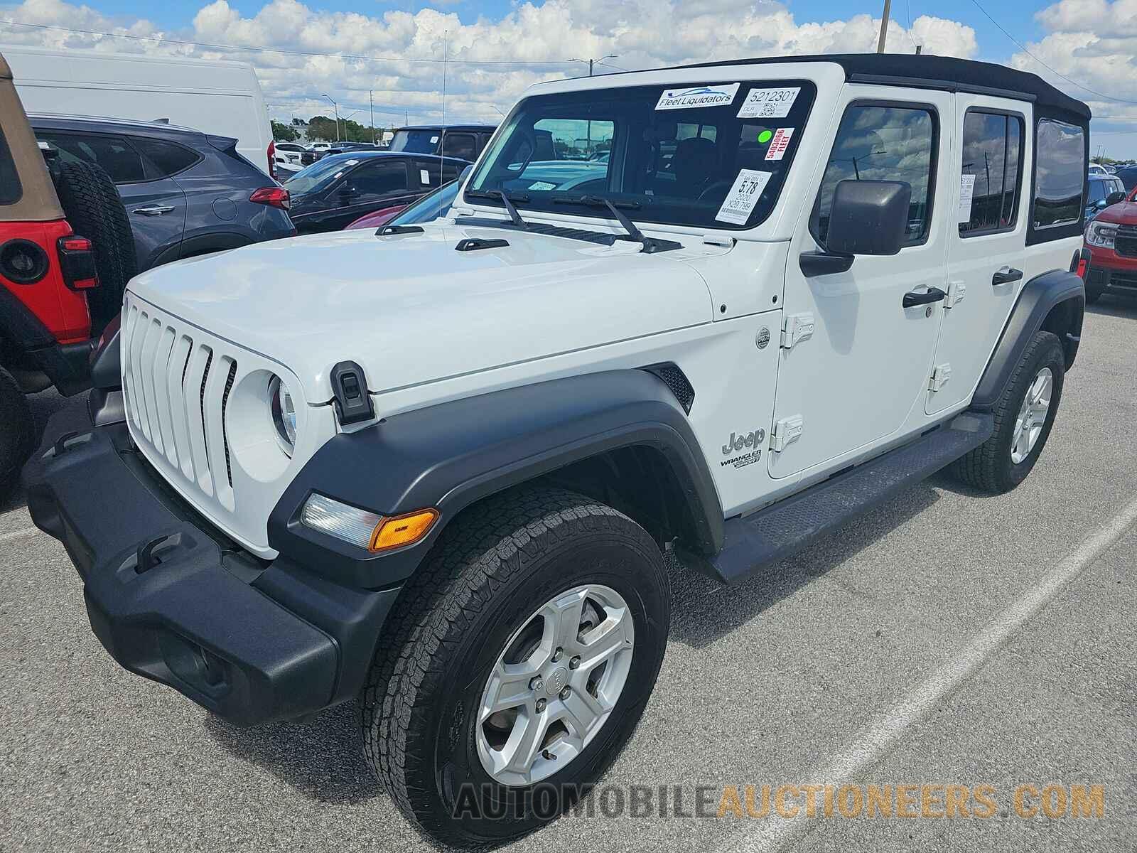 1C4HJXDG8LW240740 Jeep Wrangler Unlimited 2020