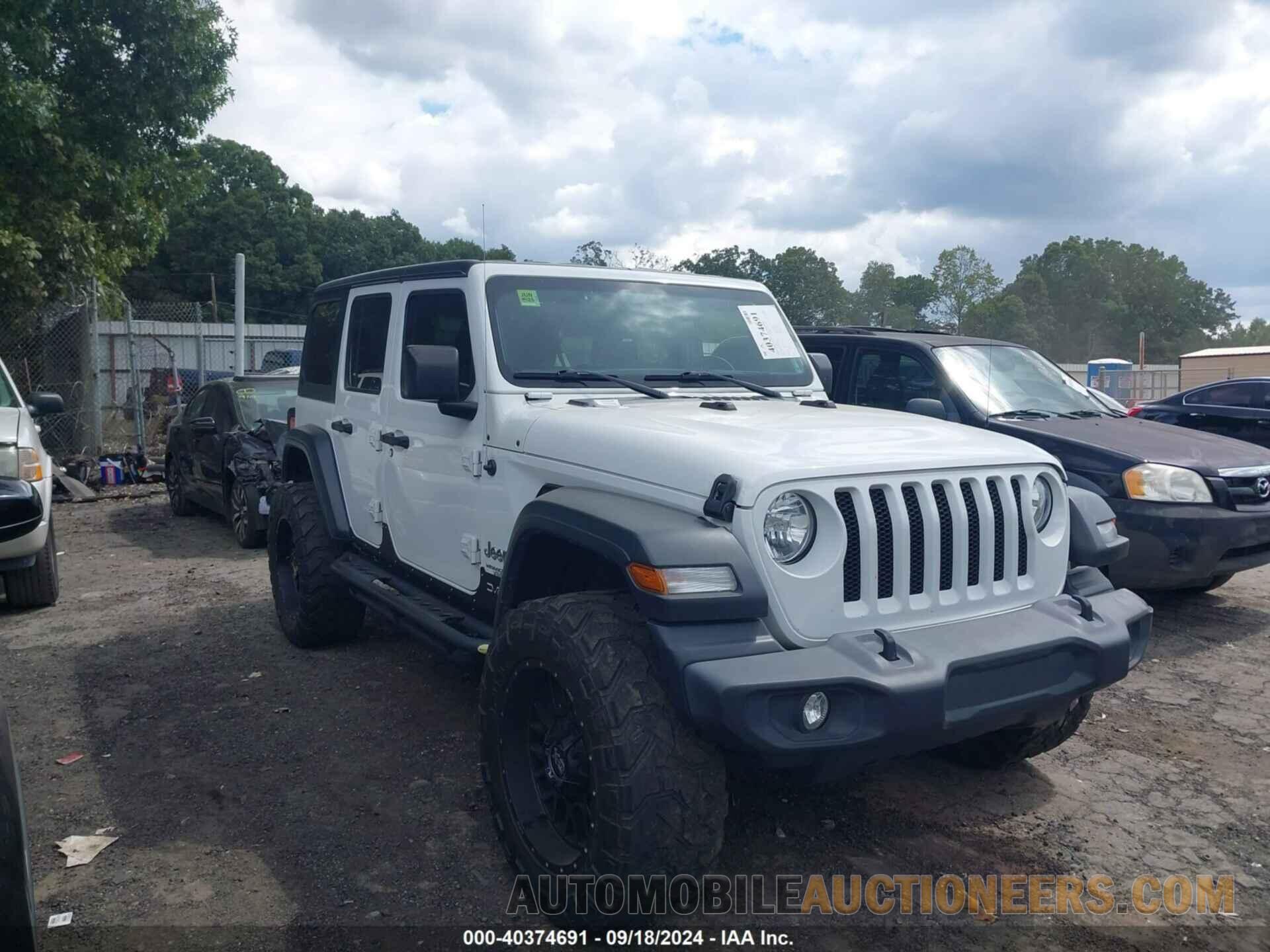 1C4HJXDG8LW240964 JEEP WRANGLER UNLIMITED 2020