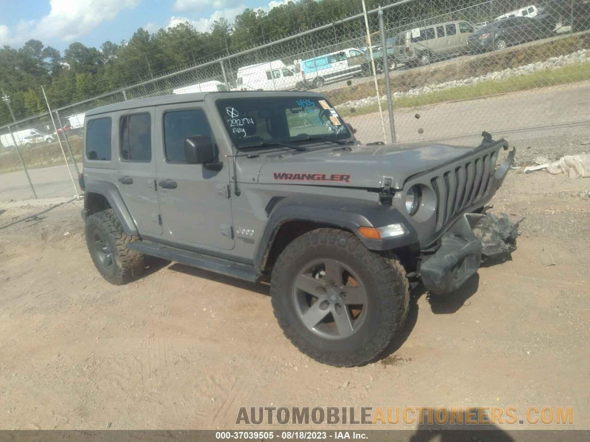 1C4HJXDG8LW292174 JEEP WRANGLER UNLIMITED 2020