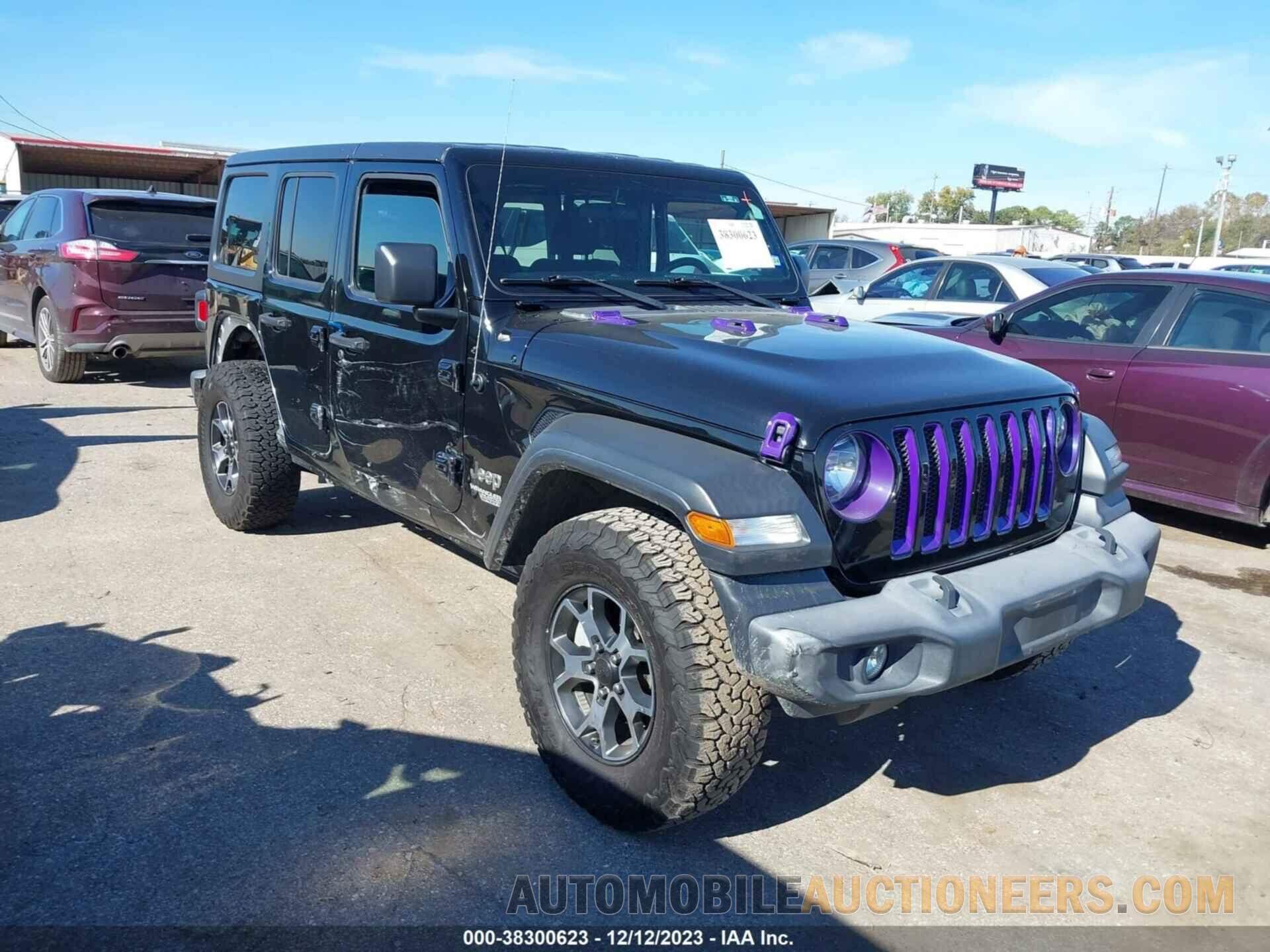 1C4HJXDG8LW296063 JEEP WRANGLER UNLIMITED 2020