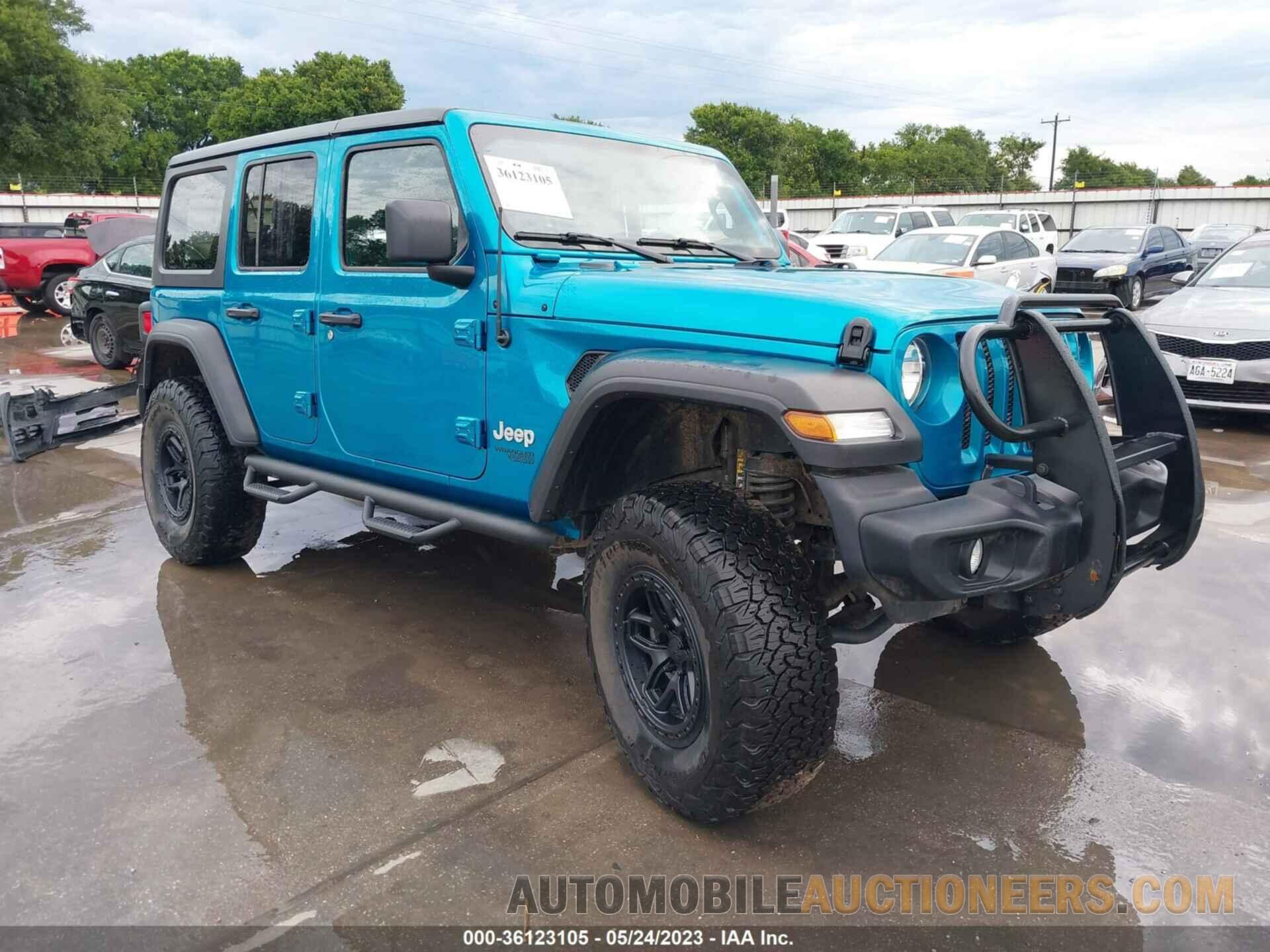 1C4HJXDG8LW323116 JEEP WRANGLER UNLIMITED 2020