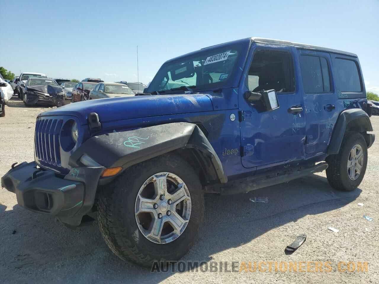 1C4HJXDG8LW323830 JEEP WRANGLER 2020