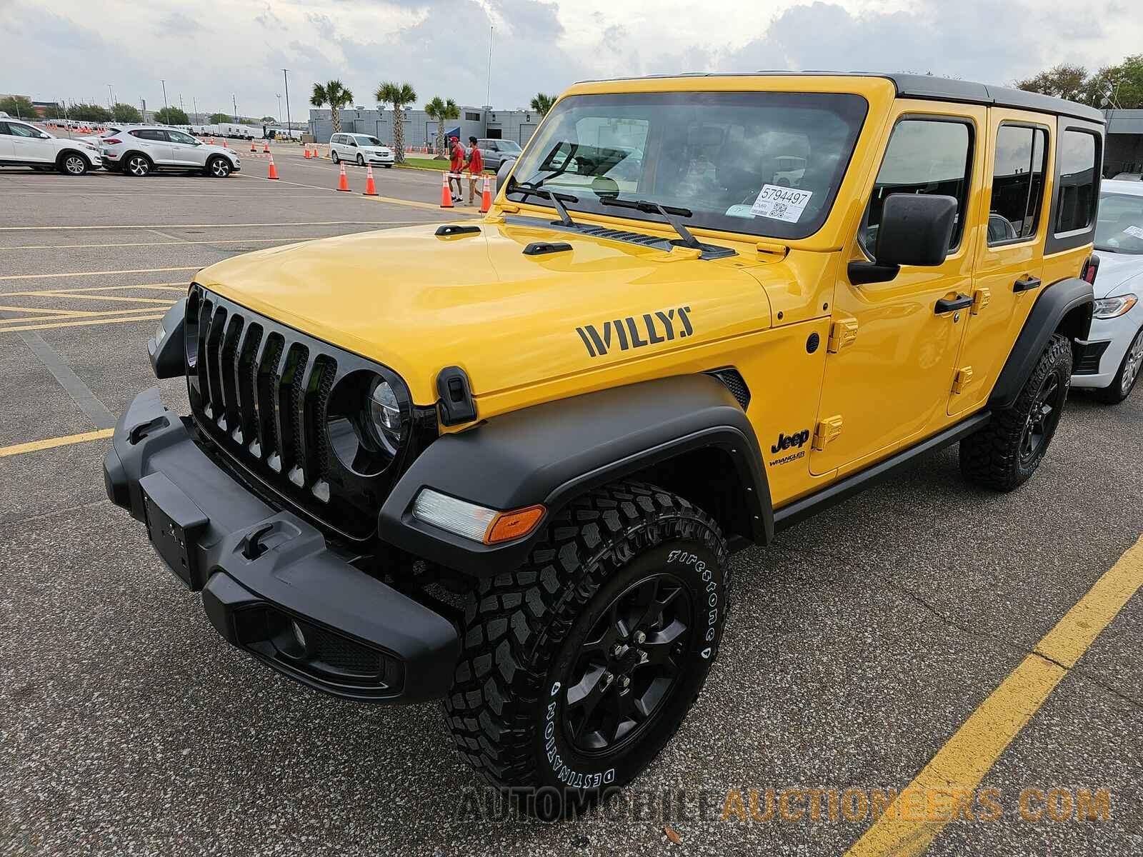 1C4HJXDG8MW695816 Jeep Wrangler Unlimited 2021