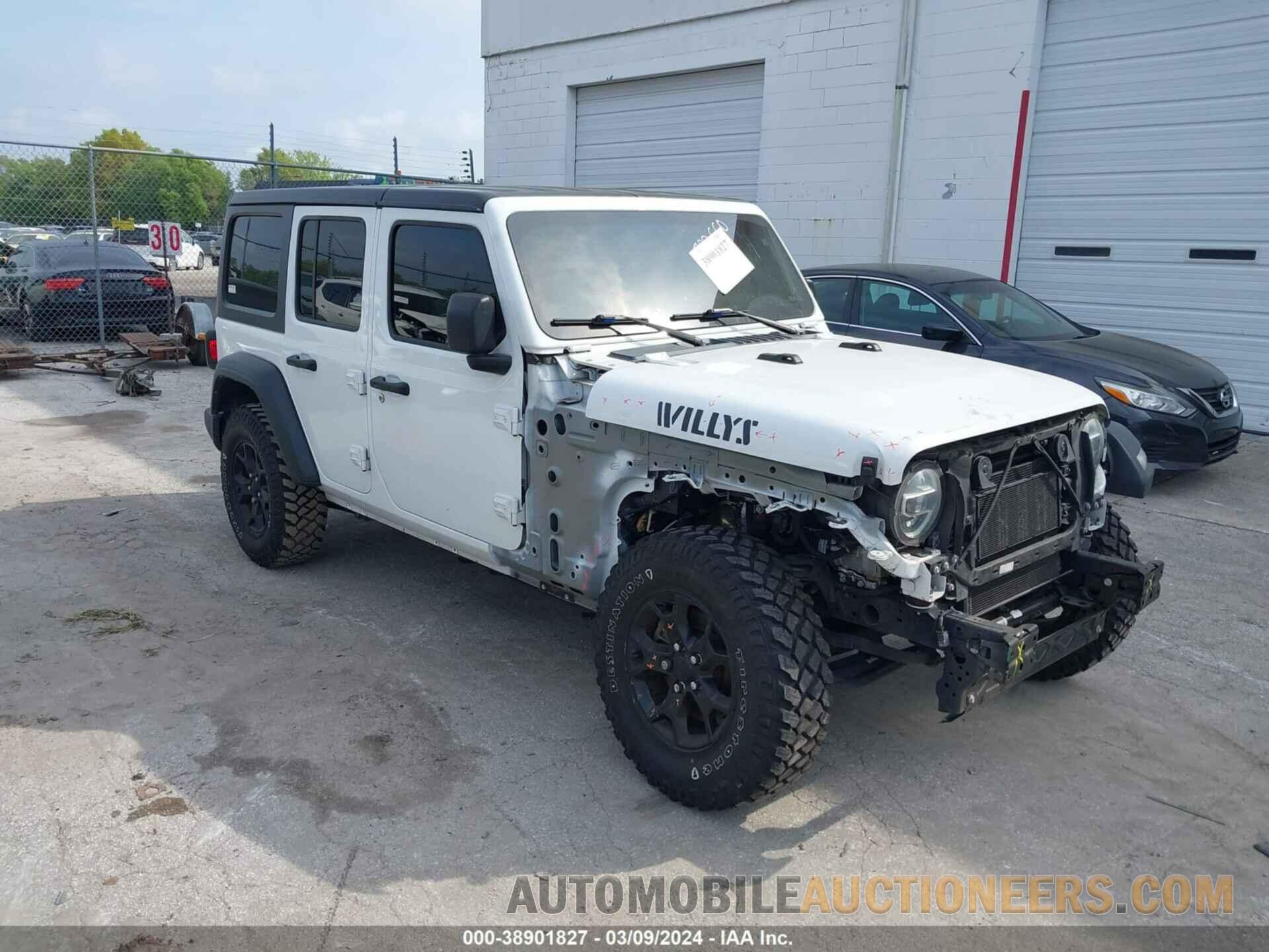 1C4HJXDG8MW722660 JEEP WRANGLER UNLIMITED 2021