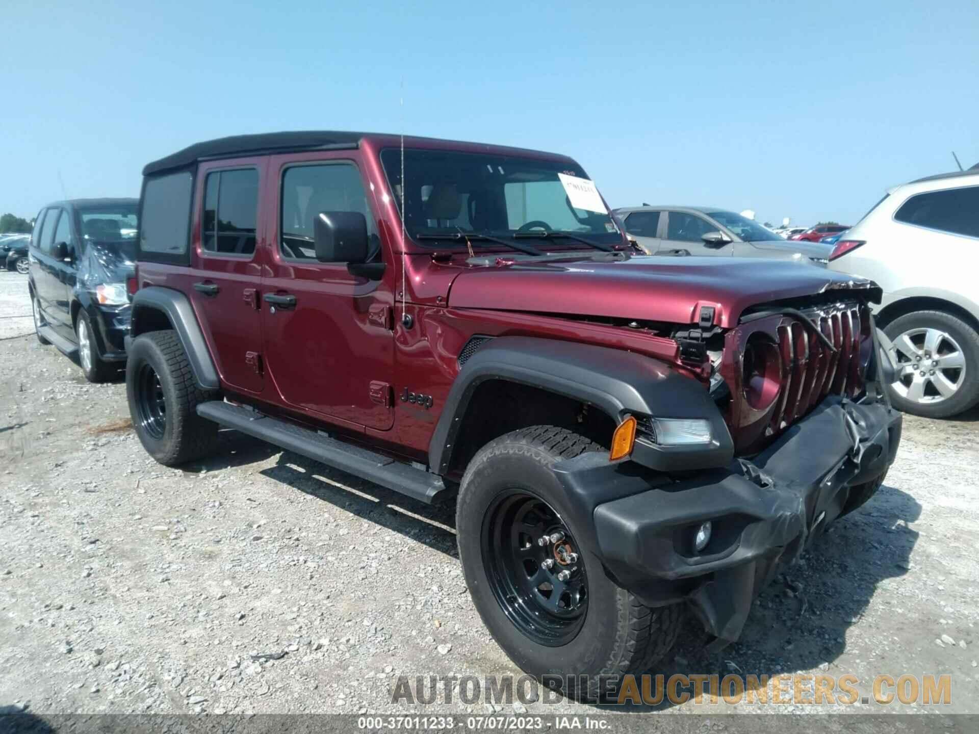 1C4HJXDG8MW731018 JEEP WRANGLER 2021