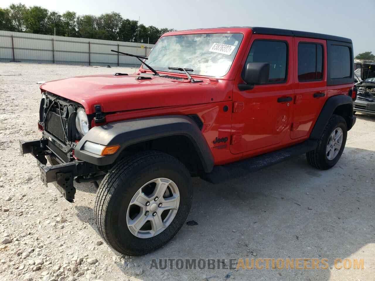 1C4HJXDG8MW814240 JEEP WRANGLER 2021