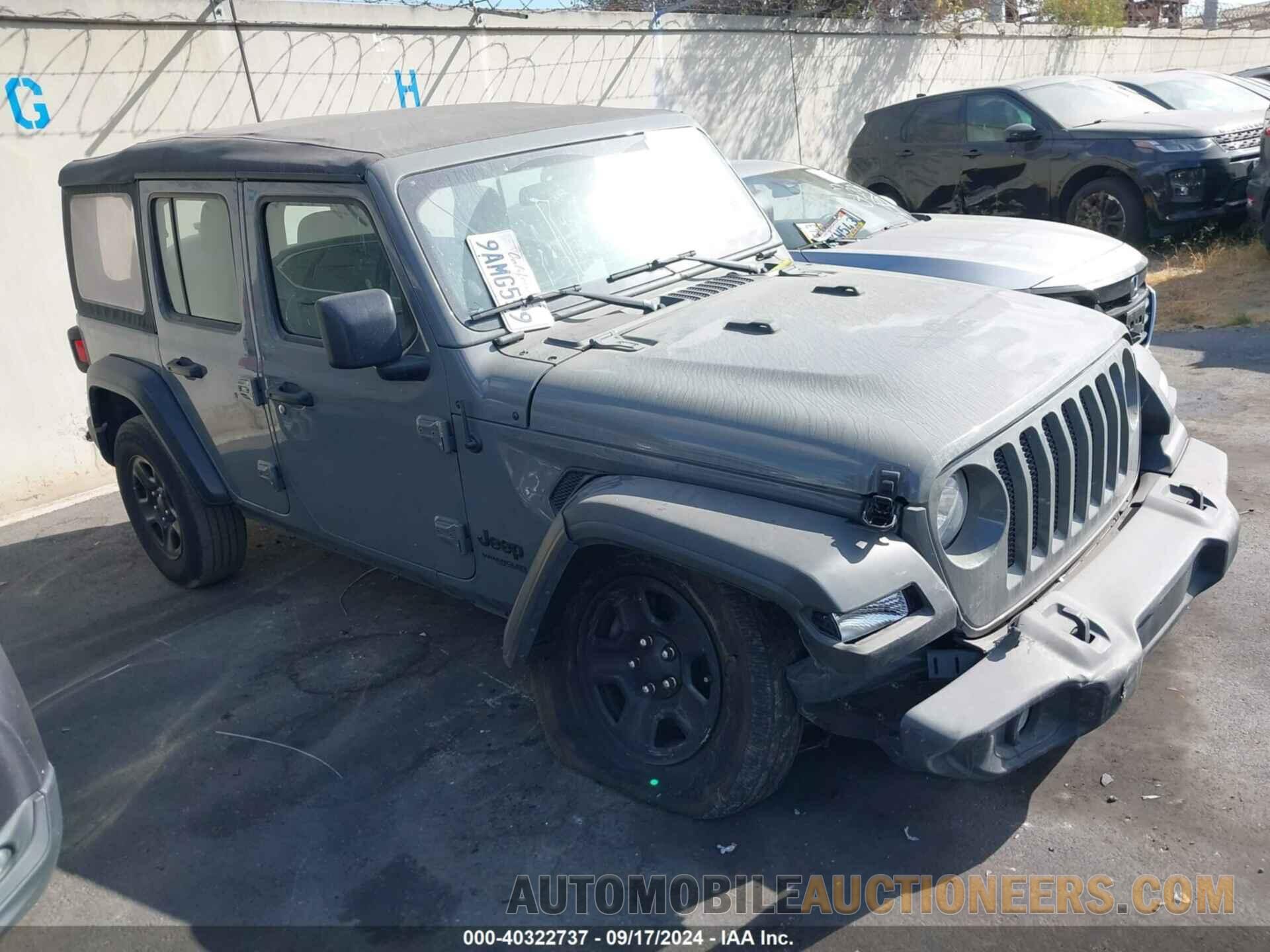 1C4HJXDG8NW126143 JEEP WRANGLER UNLIMITED 2022