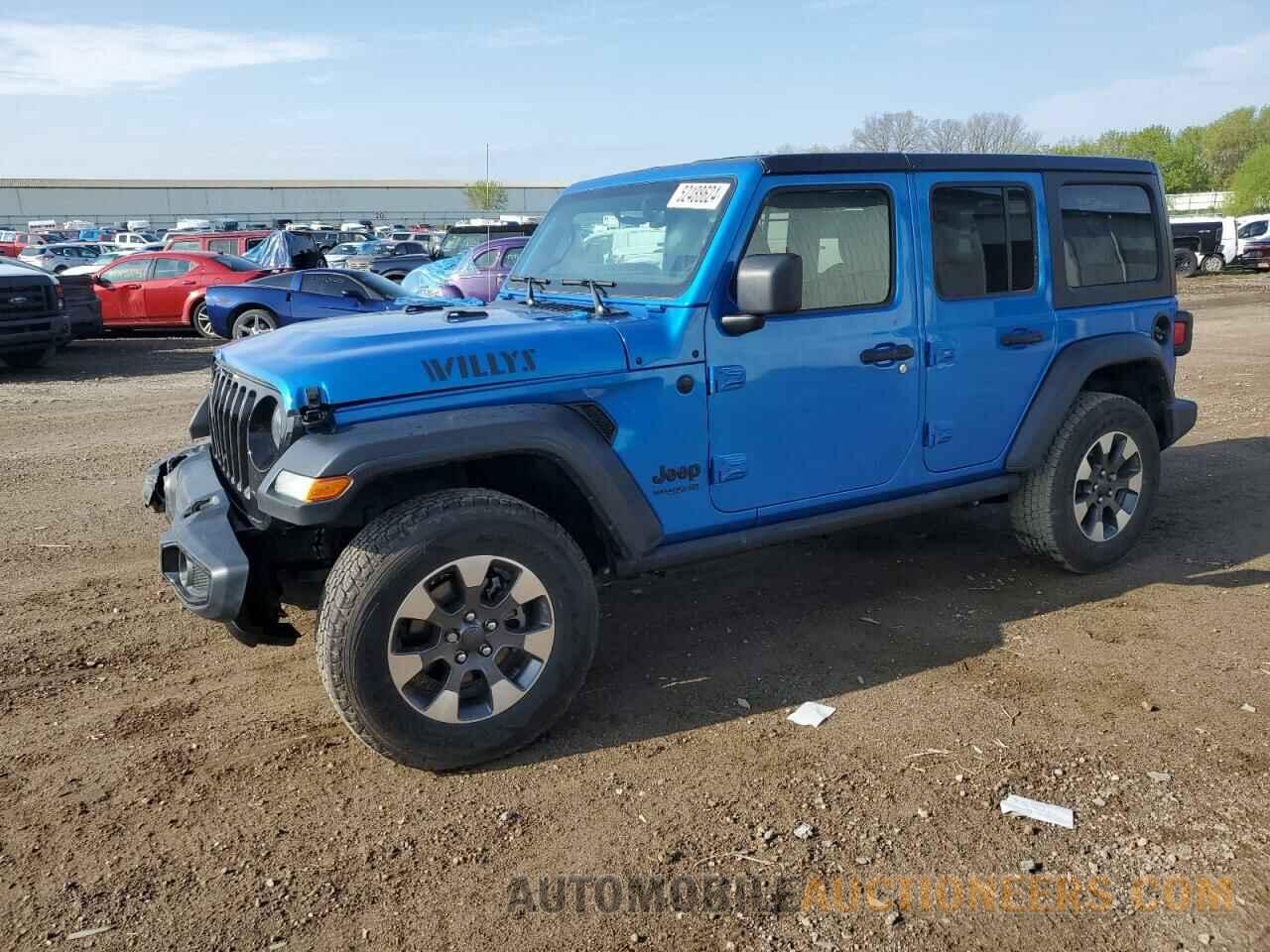 1C4HJXDG8NW129608 JEEP WRANGLER 2022