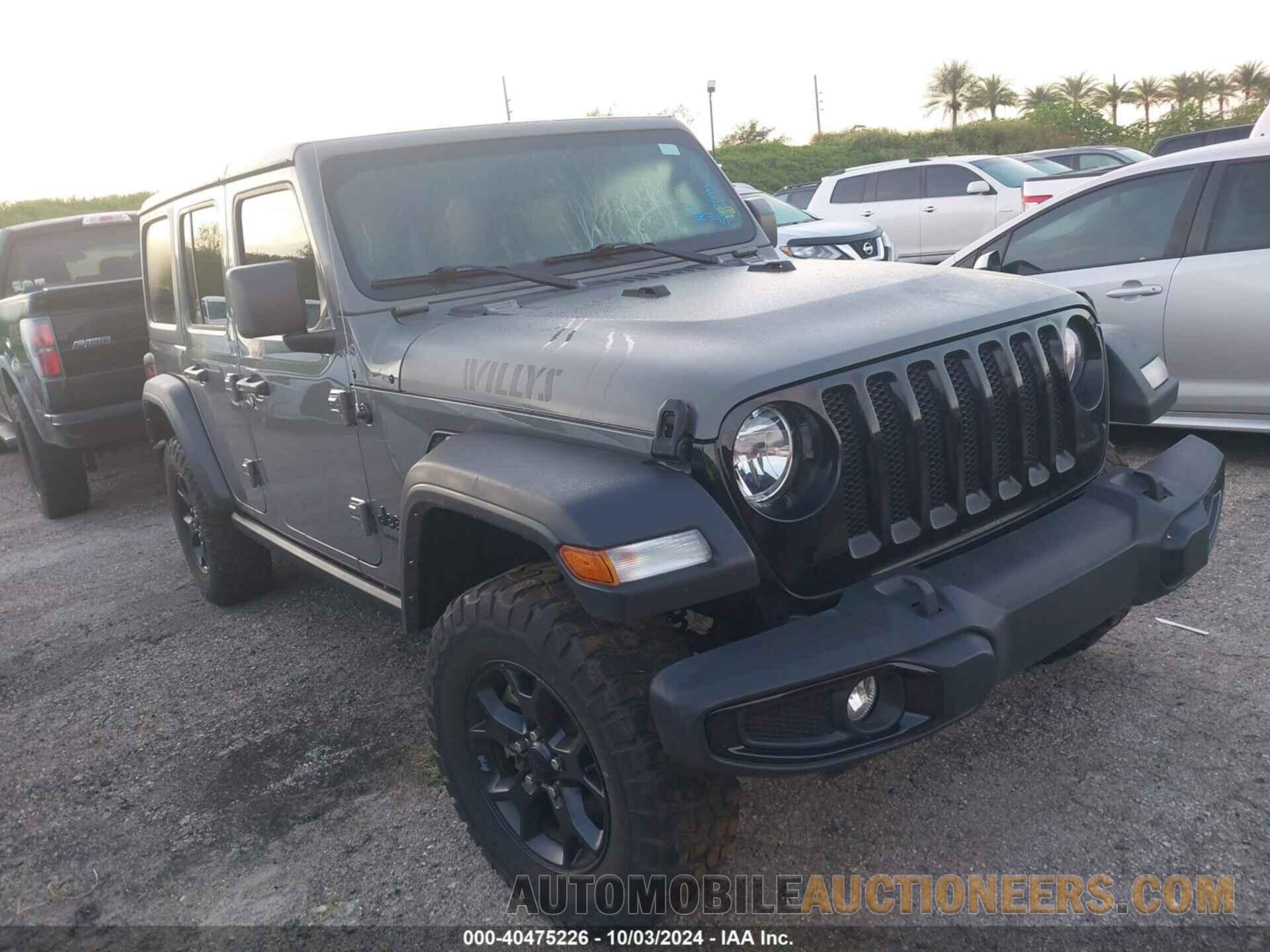 1C4HJXDG8NW148384 JEEP WRANGLER UNLIMITED 2022