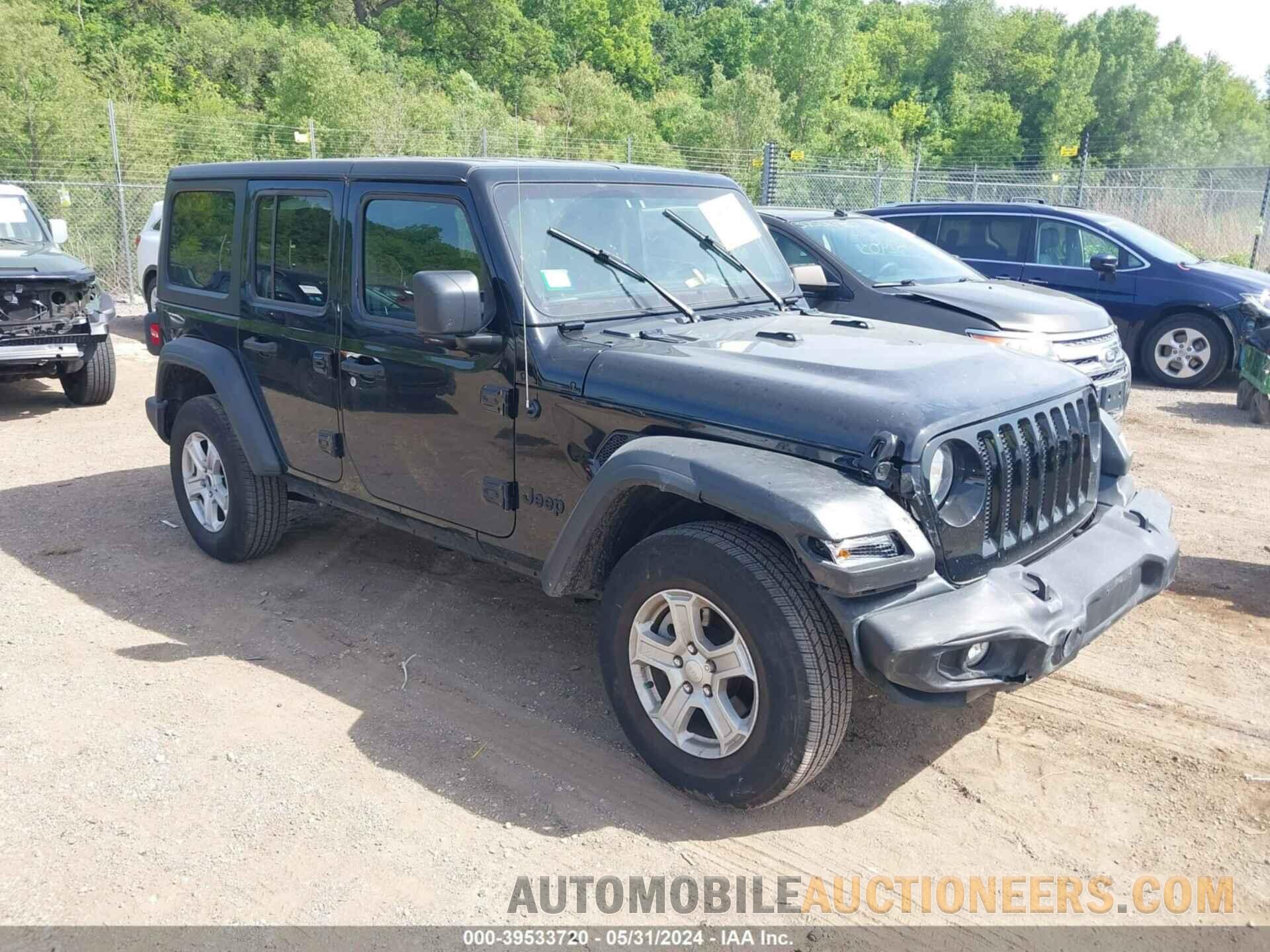 1C4HJXDG8NW168733 JEEP WRANGLER UNLIMITED 2022