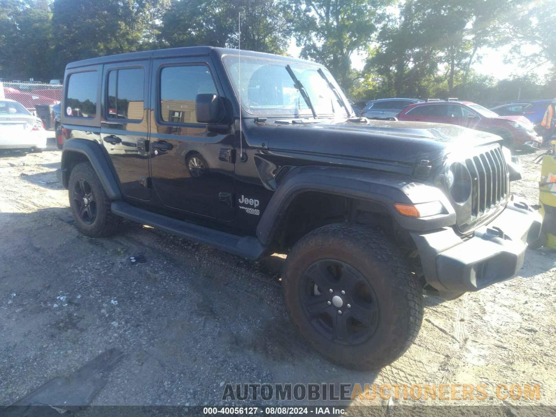 1C4HJXDG9LW112023 JEEP WRANGLER UNLIMITED 2020