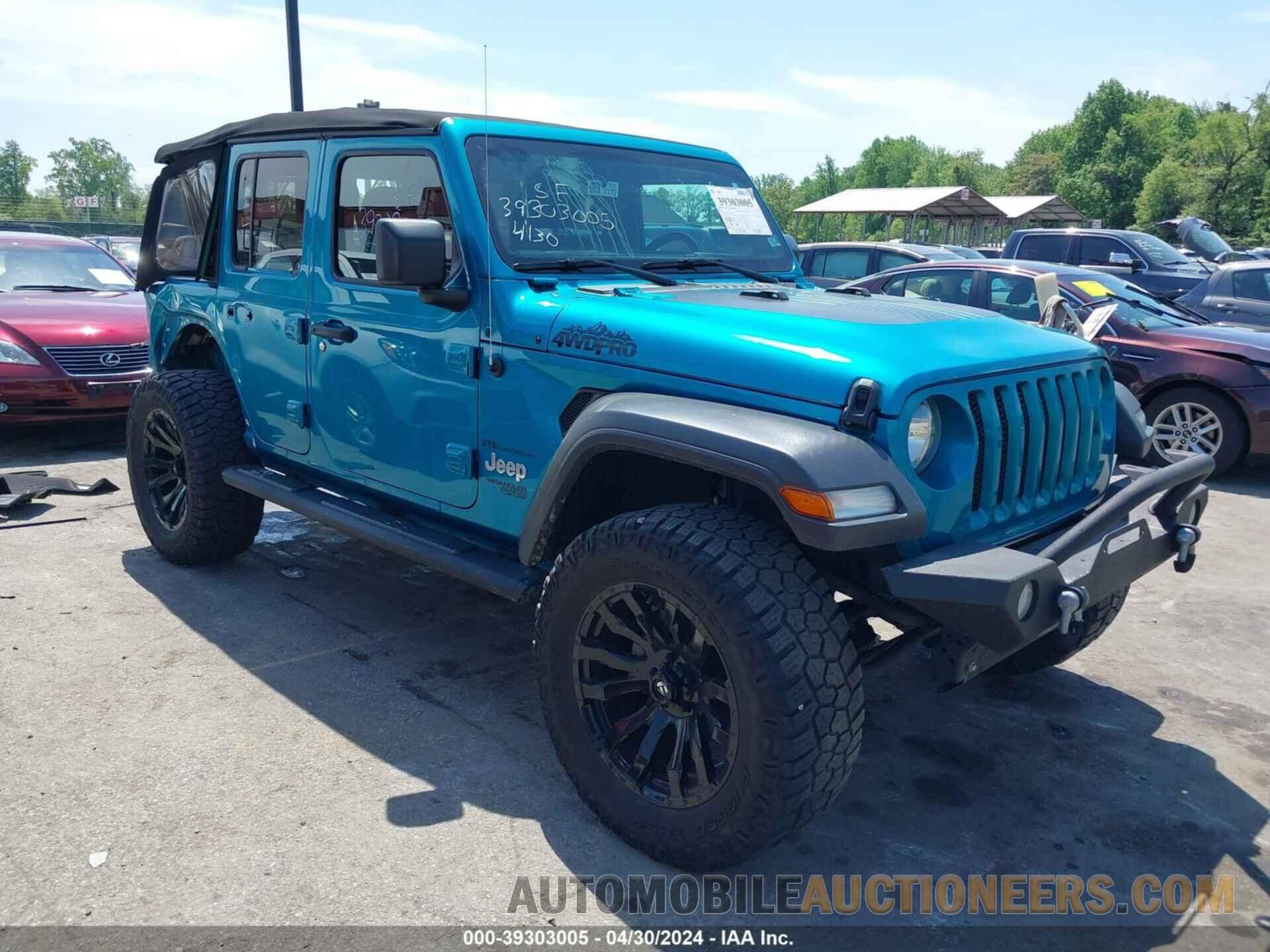 1C4HJXDG9LW209996 JEEP WRANGLER UNLIMITED 2020