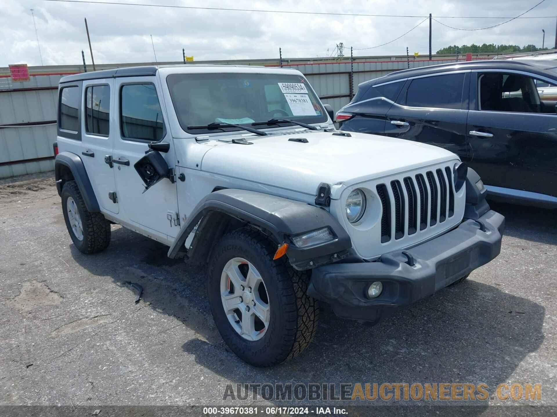 1C4HJXDG9LW298016 JEEP WRANGLER UNLIMITED 2020