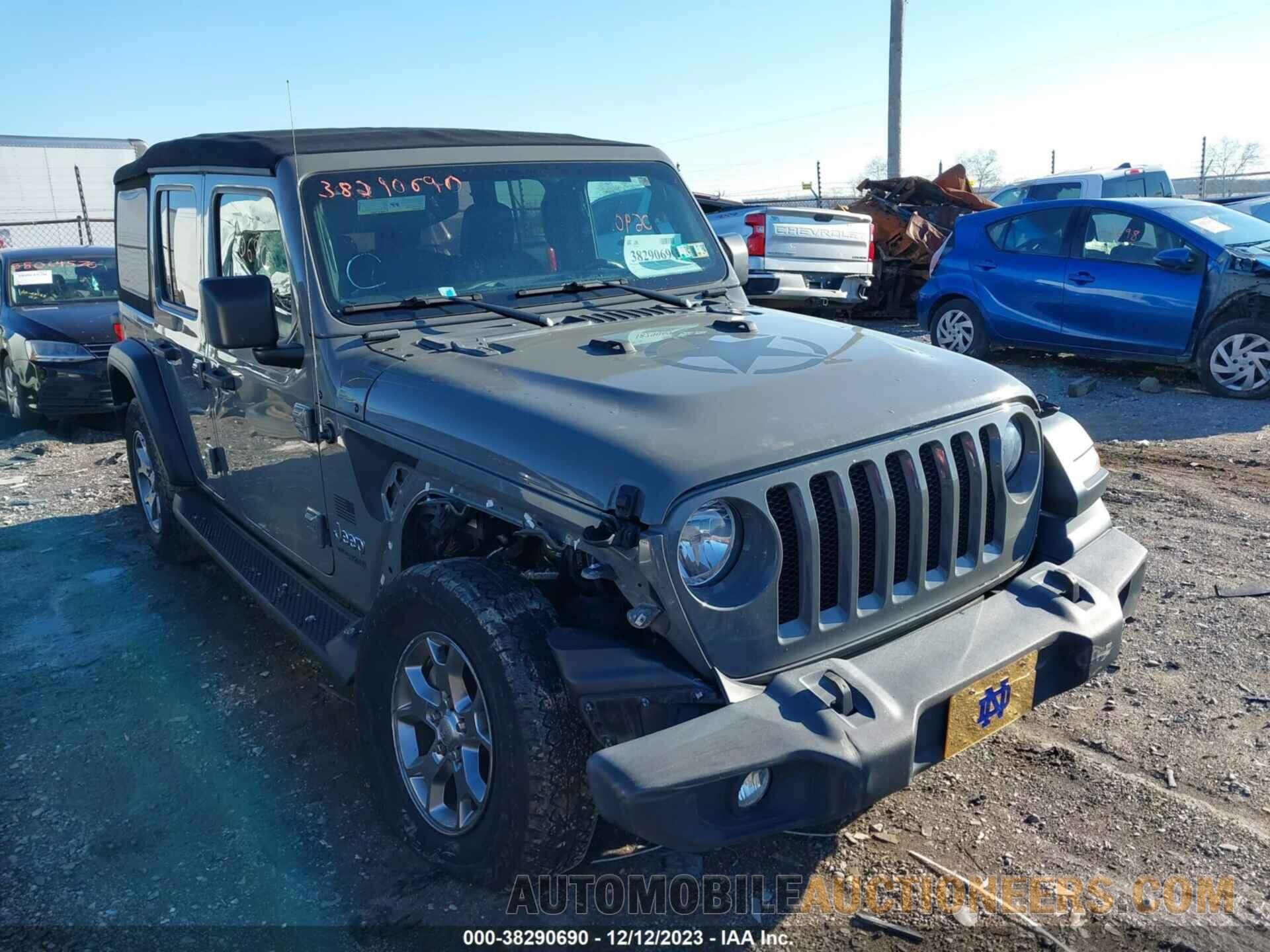 1C4HJXDG9LW332648 JEEP WRANGLER UNLIMITED 2020