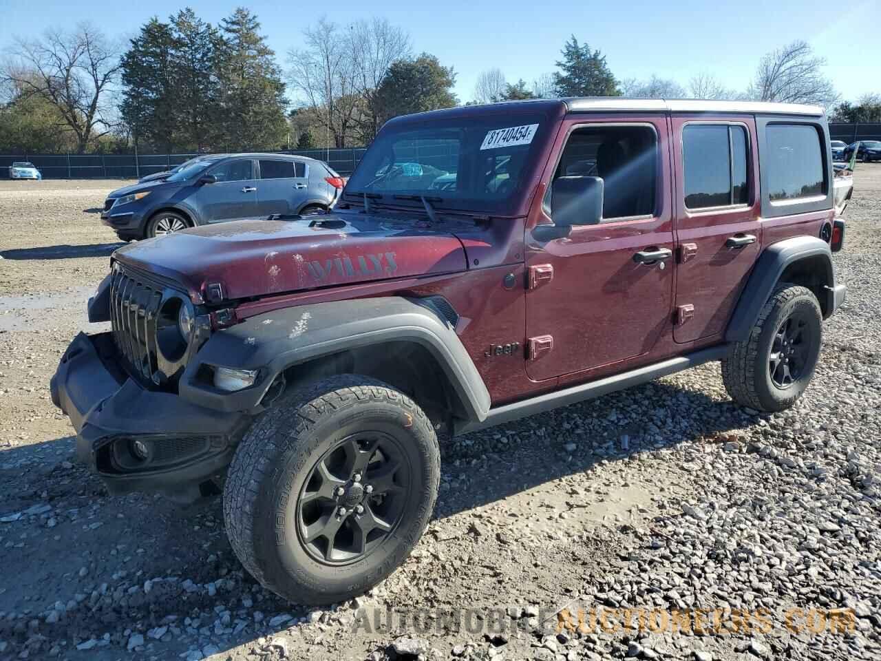 1C4HJXDG9MW594591 JEEP WRANGLER 2021