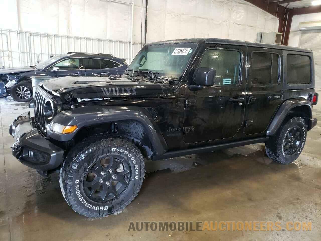 1C4HJXDG9MW647872 JEEP WRANGLER 2021