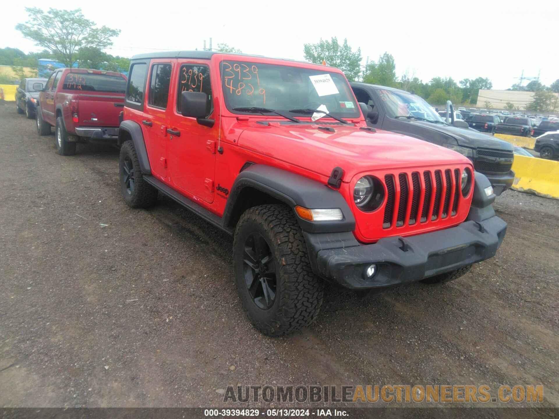 1C4HJXDG9MW701137 JEEP WRANGLER UNLIMITED 2021