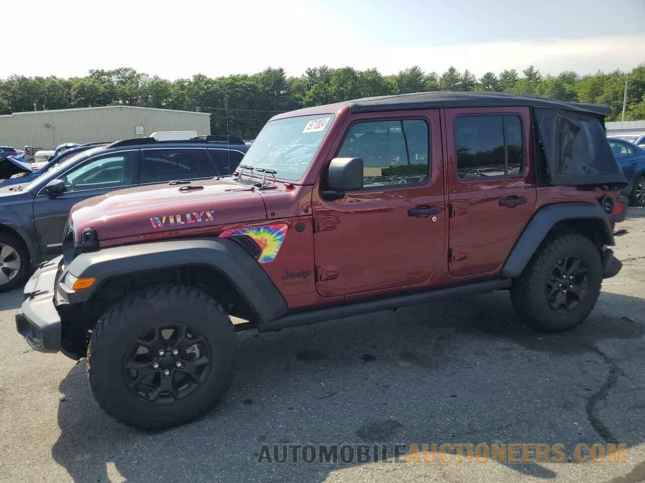 1C4HJXDG9NW141668 JEEP WRANGLER 2022