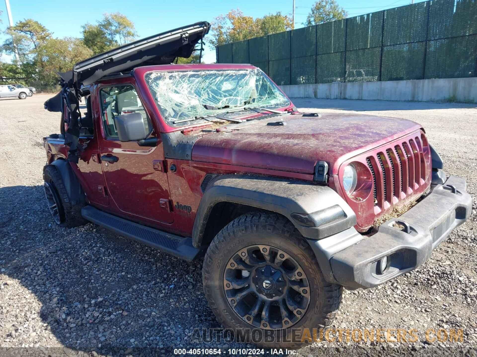 1C4HJXDG9NW148426 JEEP WRANGLER UNLIMITED 2022