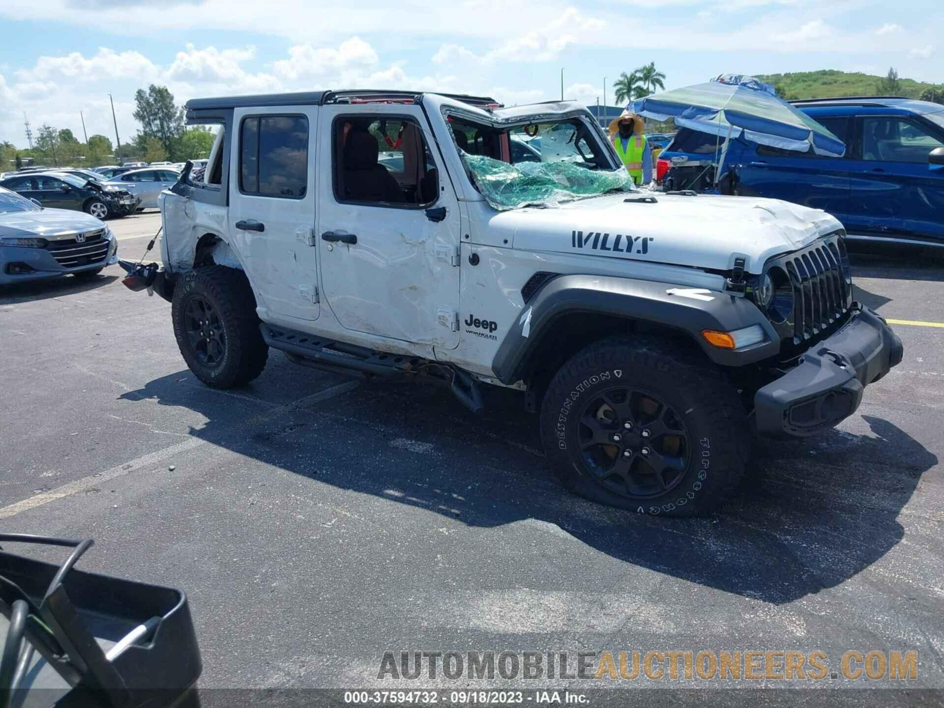 1C4HJXDG9NW239776 JEEP WRANGLER UNLIMITED 2022