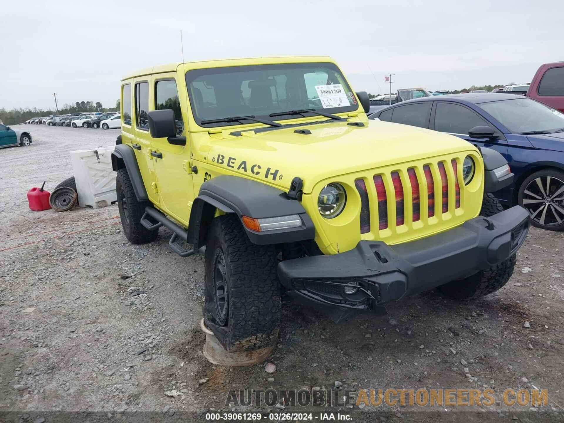 1C4HJXDG9NW243097 JEEP WRANGLER UNLIMITED 2022