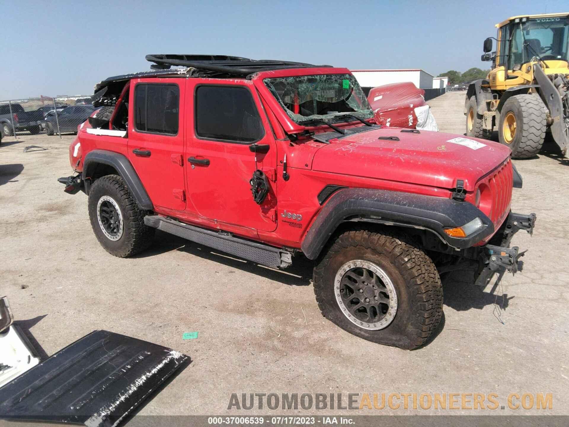 1C4HJXDGXJW146453 JEEP WRANGLER UNLIMITED 2018