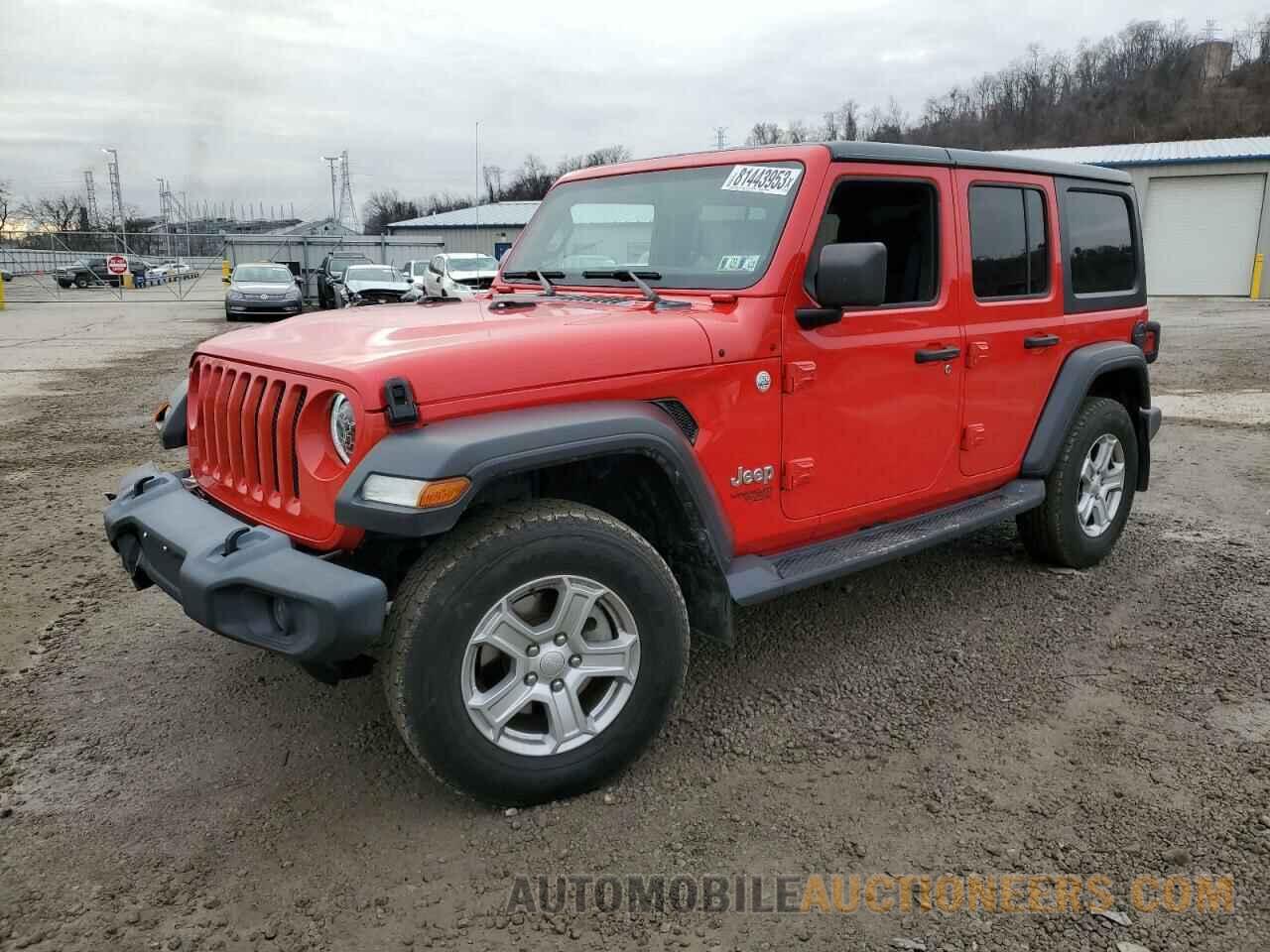 1C4HJXDGXKW569180 JEEP WRANGLER 2019