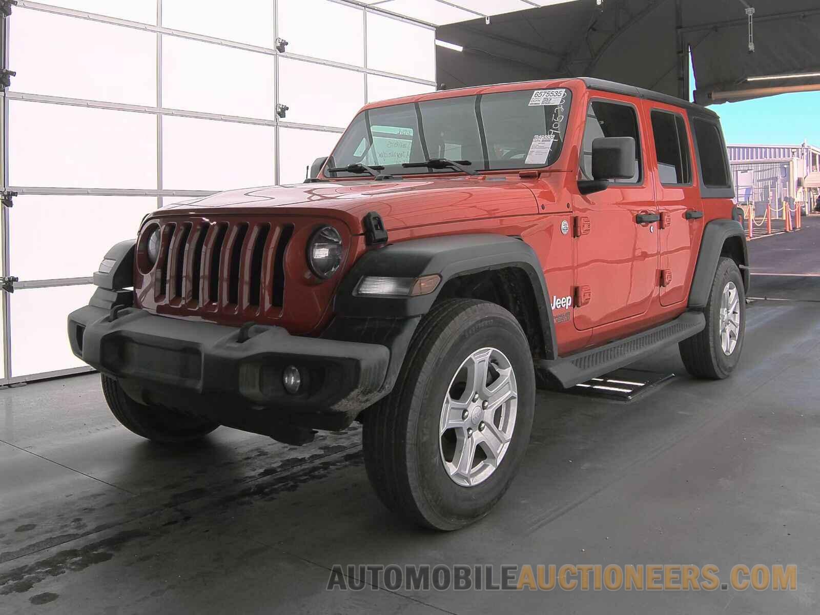 1C4HJXDGXKW653113 Jeep Wrangler Unlimited 2019