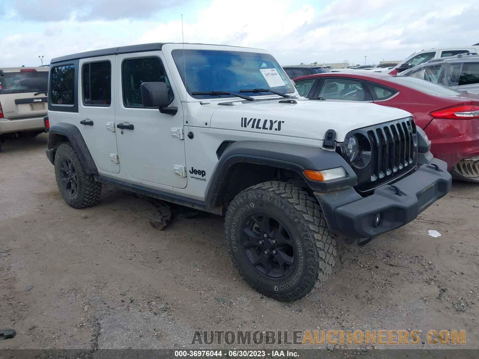 1C4HJXDGXLW169587 JEEP WRANGLER UNLIMITED 2020