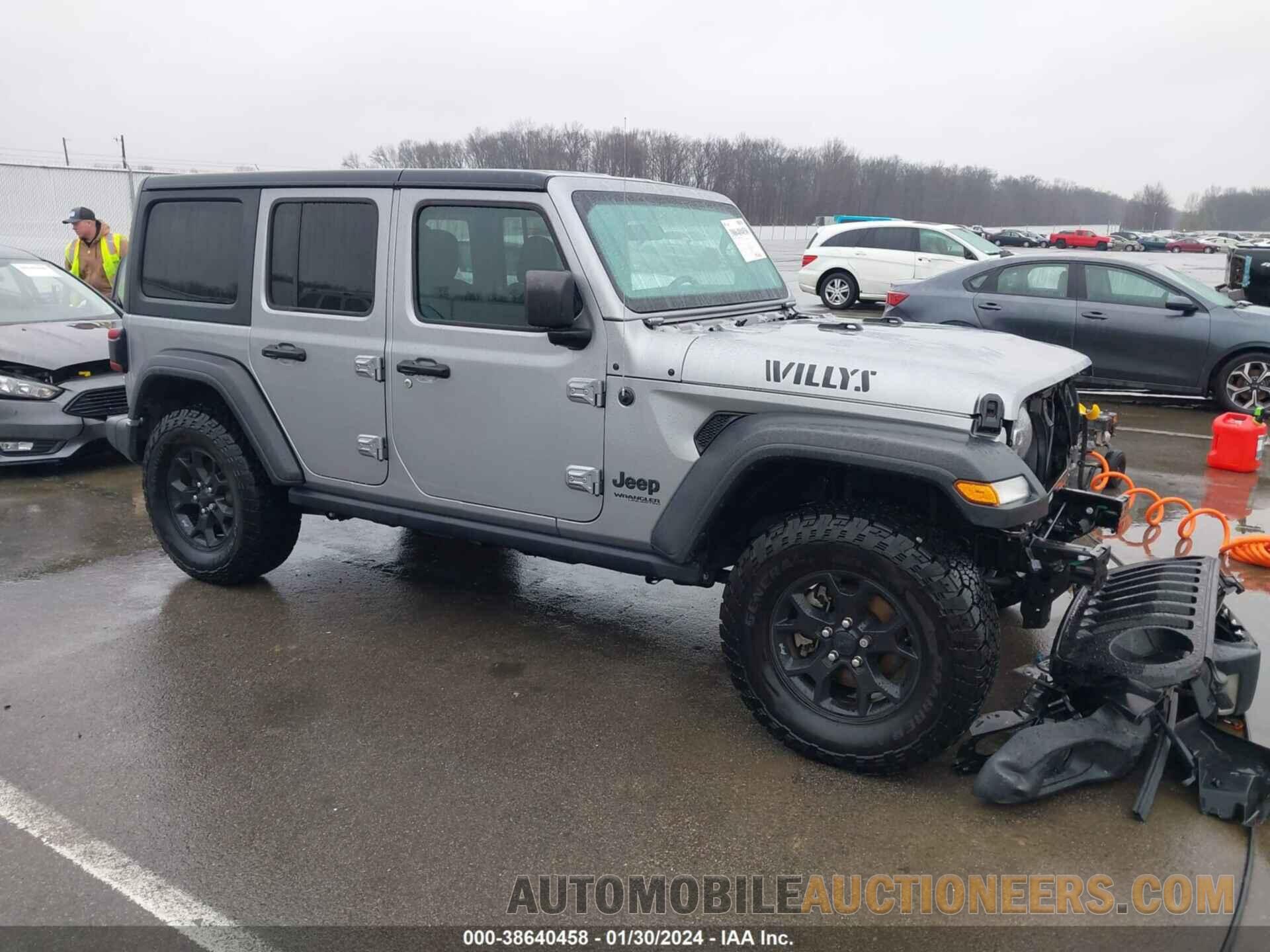 1C4HJXDGXLW173784 JEEP WRANGLER UNLIMITED 2020