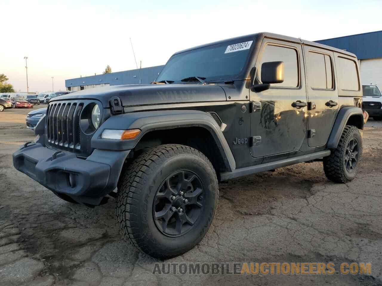 1C4HJXDGXLW267664 JEEP WRANGLER 2020