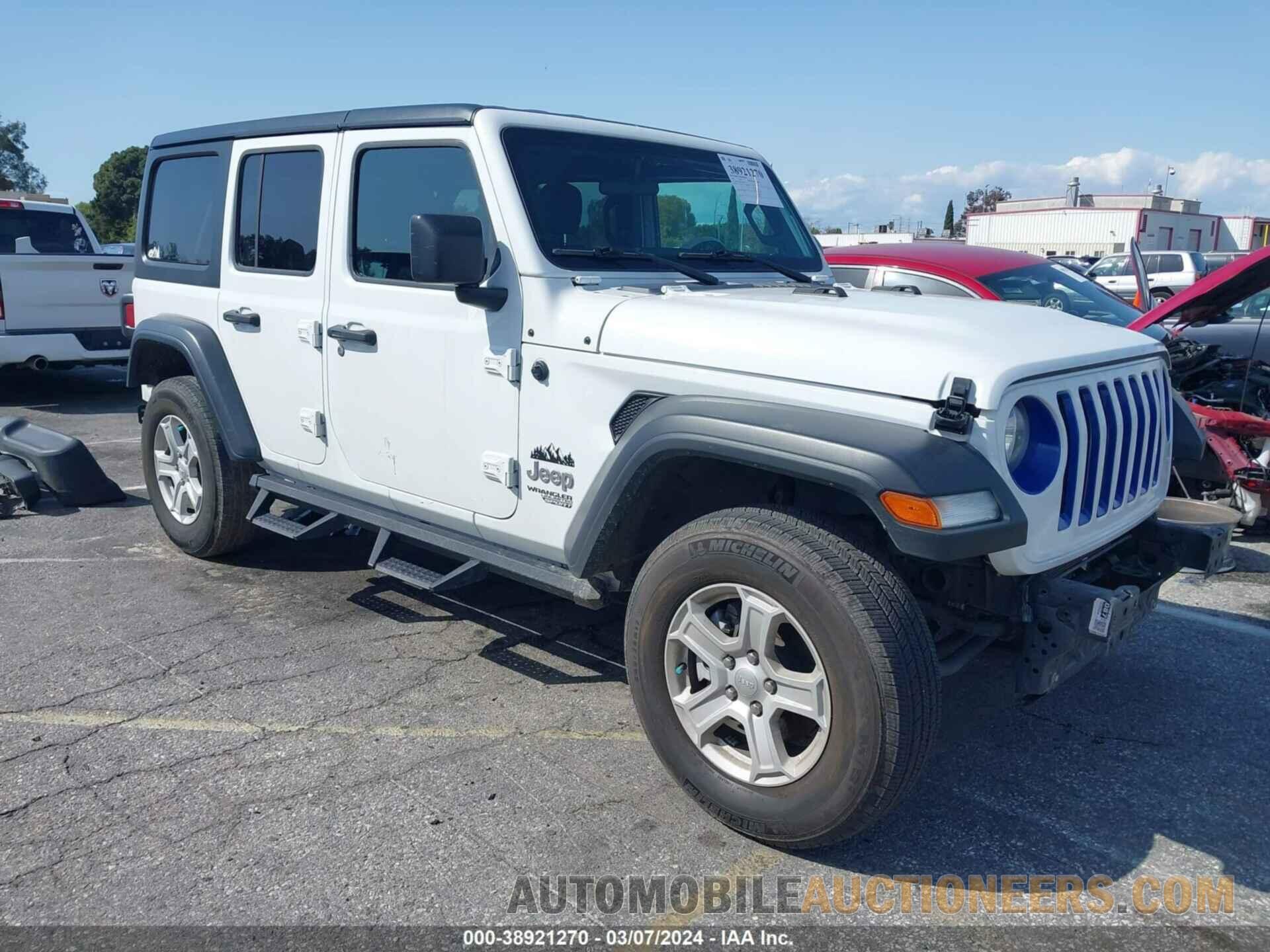 1C4HJXDGXLW297022 JEEP WRANGLER UNLIMITED 2020