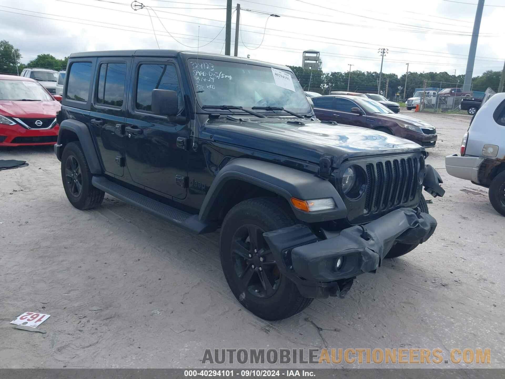 1C4HJXDGXLW315437 JEEP WRANGLER UNLIMITED 2020