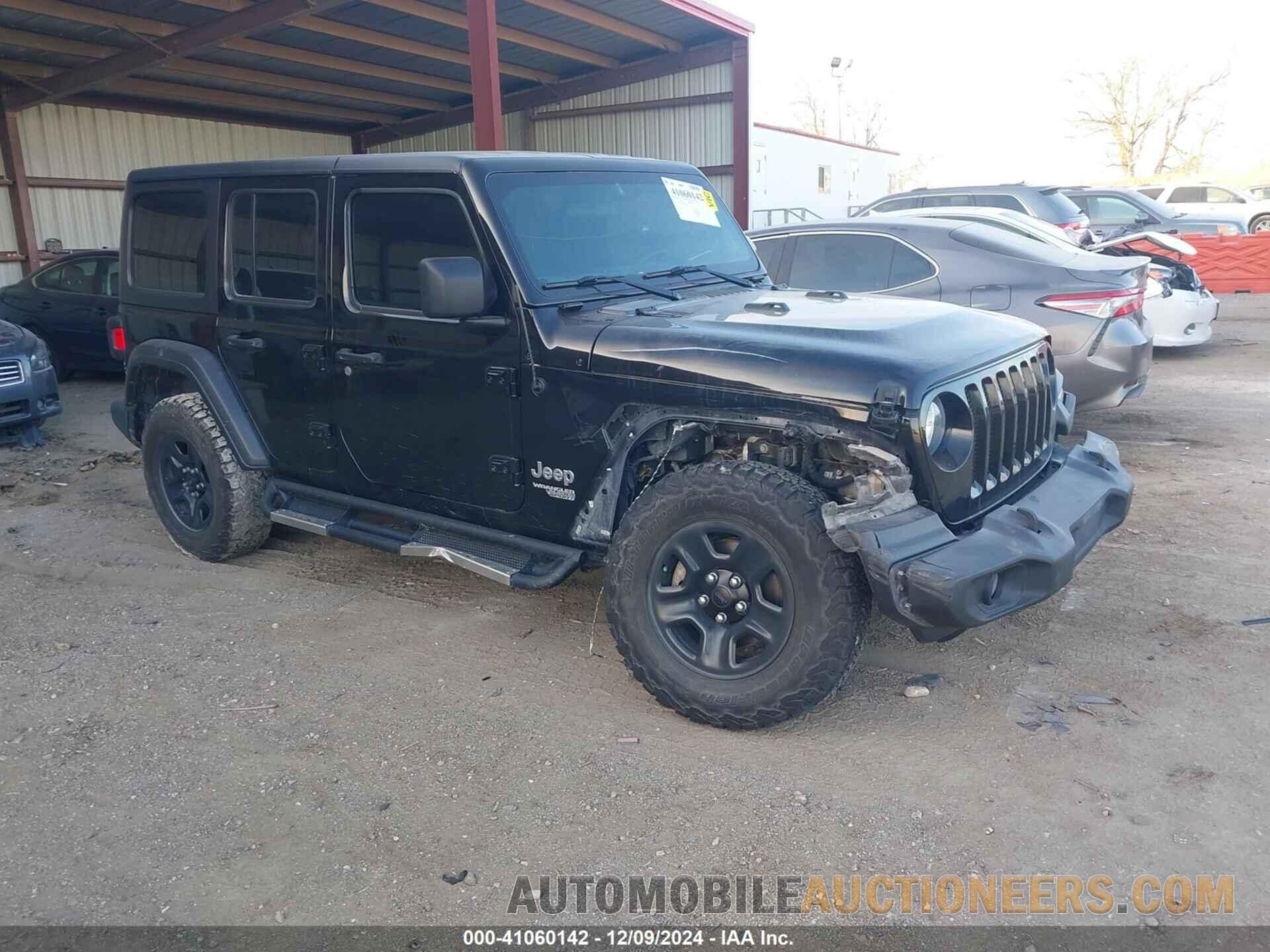 1C4HJXDGXLW329841 JEEP WRANGLER UNLIMITED 2020