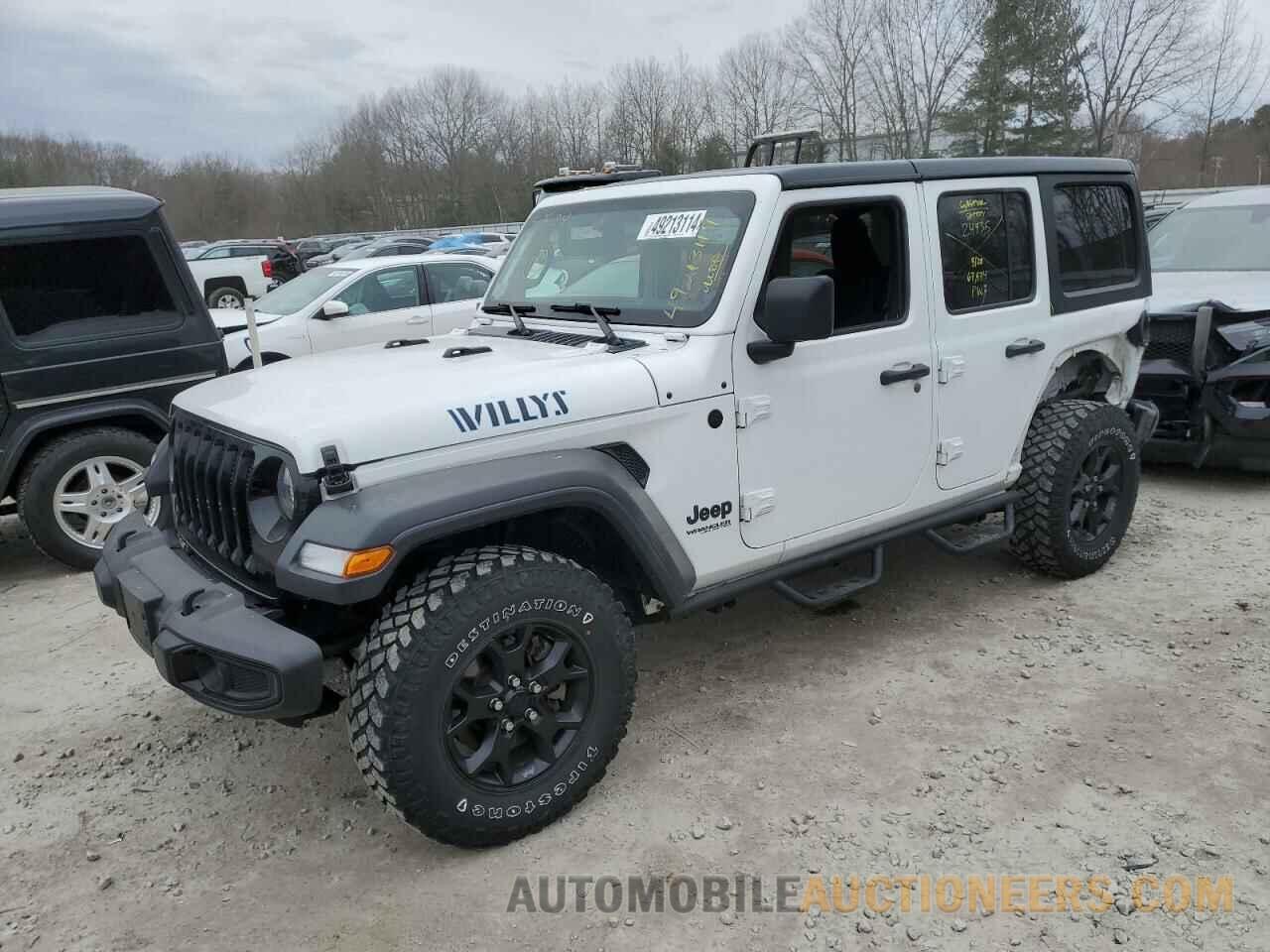 1C4HJXDGXMW507023 JEEP WRANGLER 2021