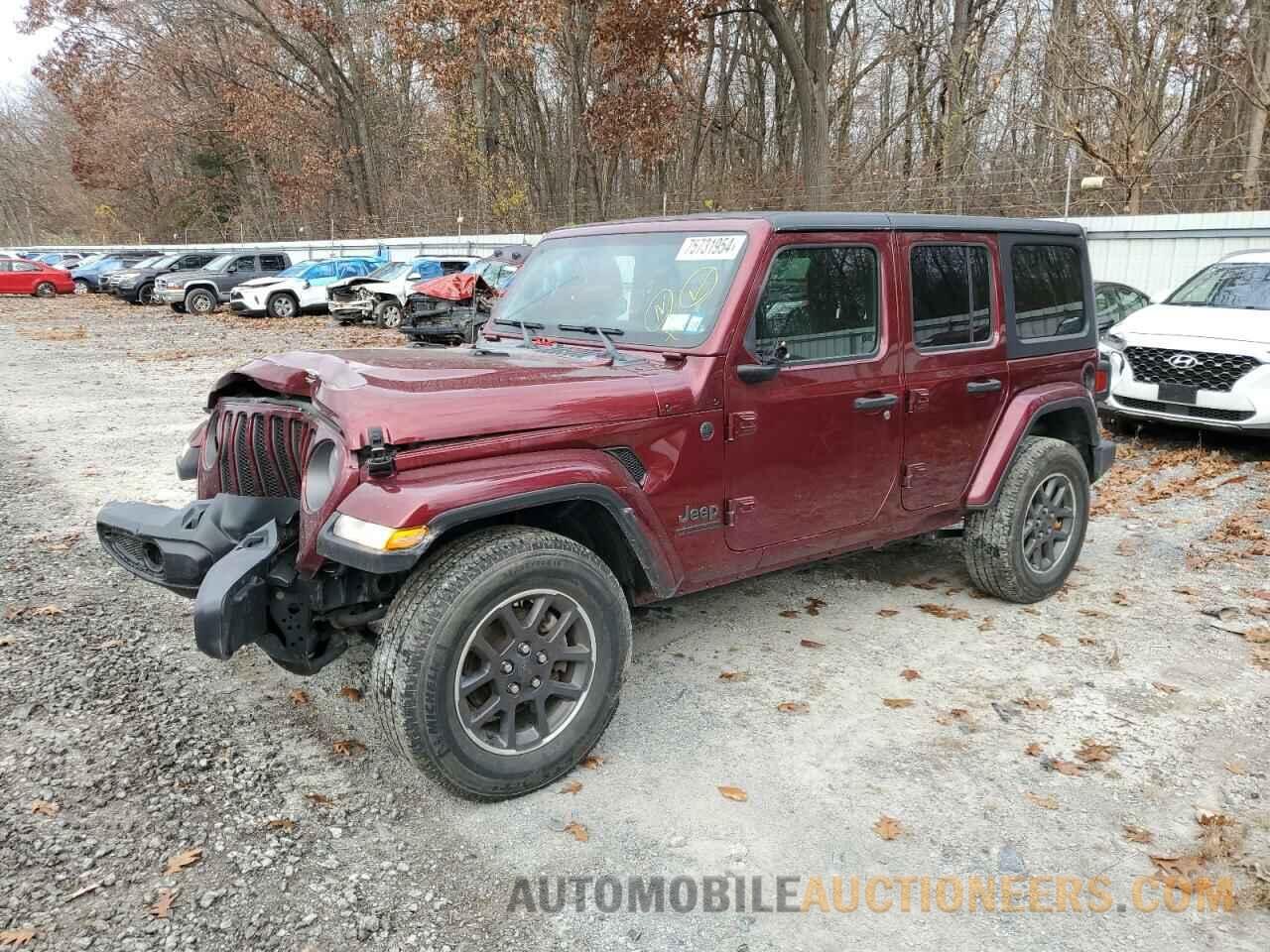 1C4HJXDGXMW575838 JEEP WRANGLER 2021