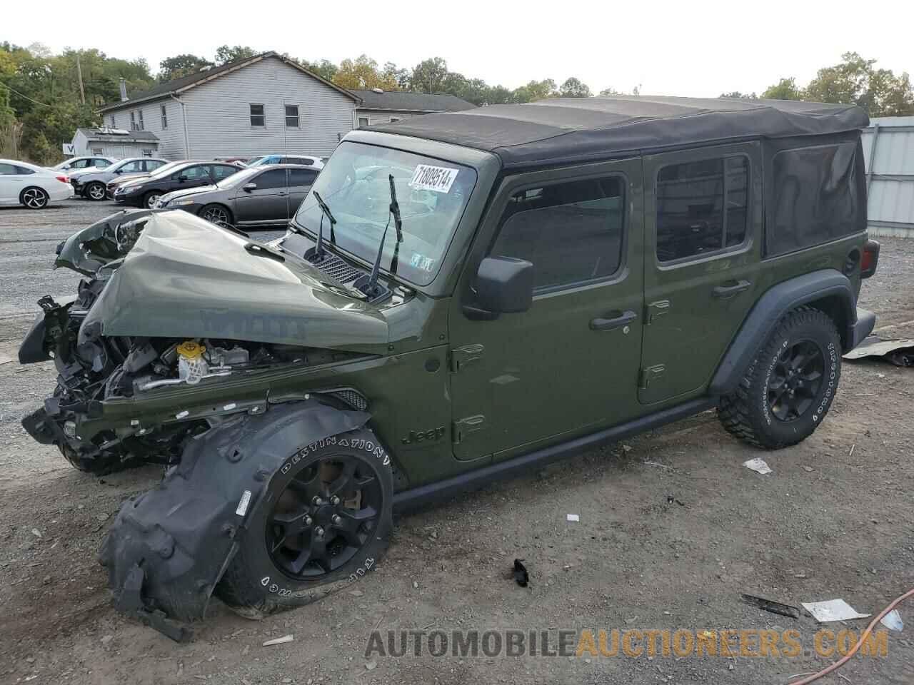 1C4HJXDGXMW615528 JEEP WRANGLER 2021