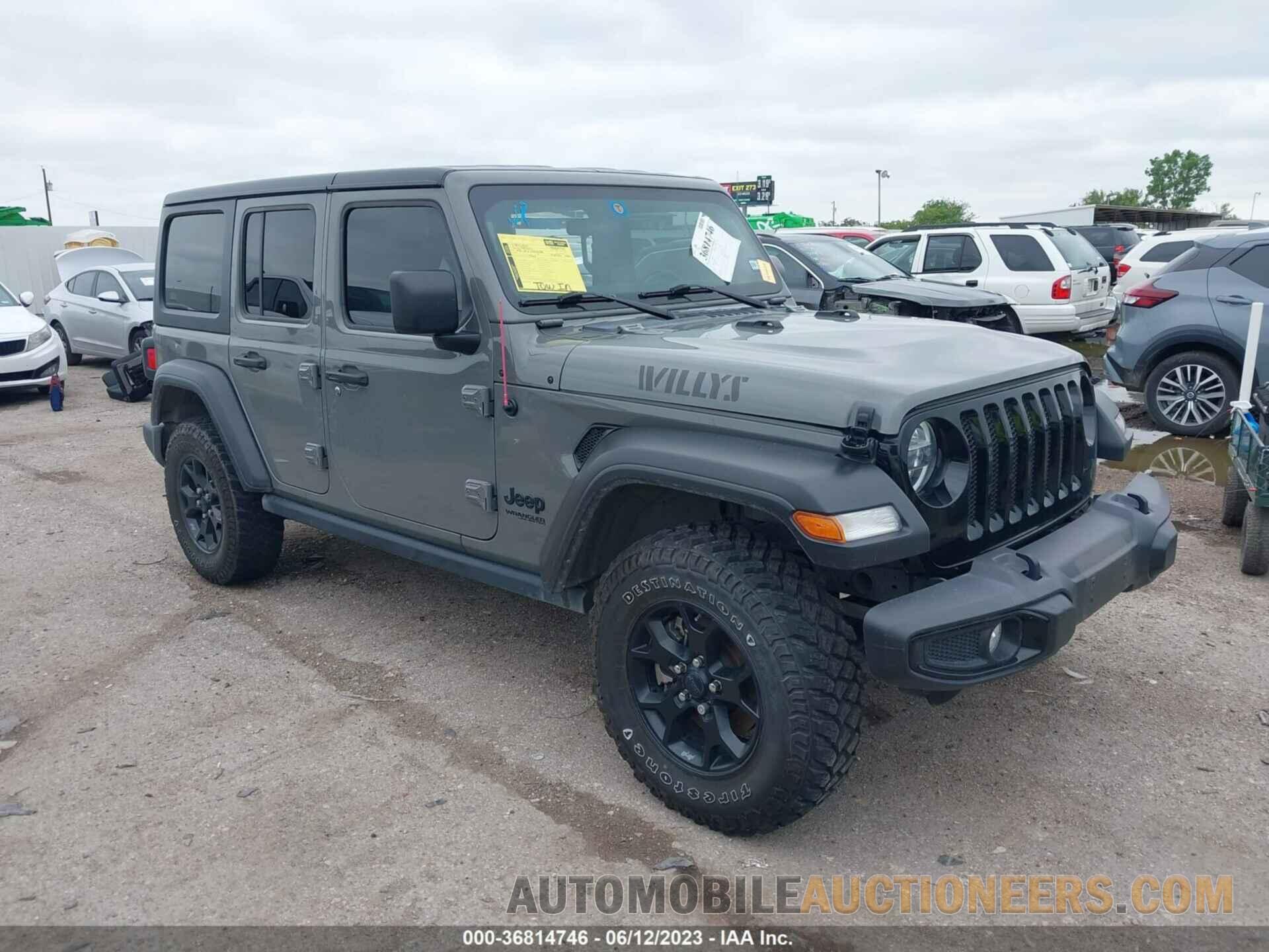 1C4HJXDGXMW714933 JEEP WRANGLER 2021