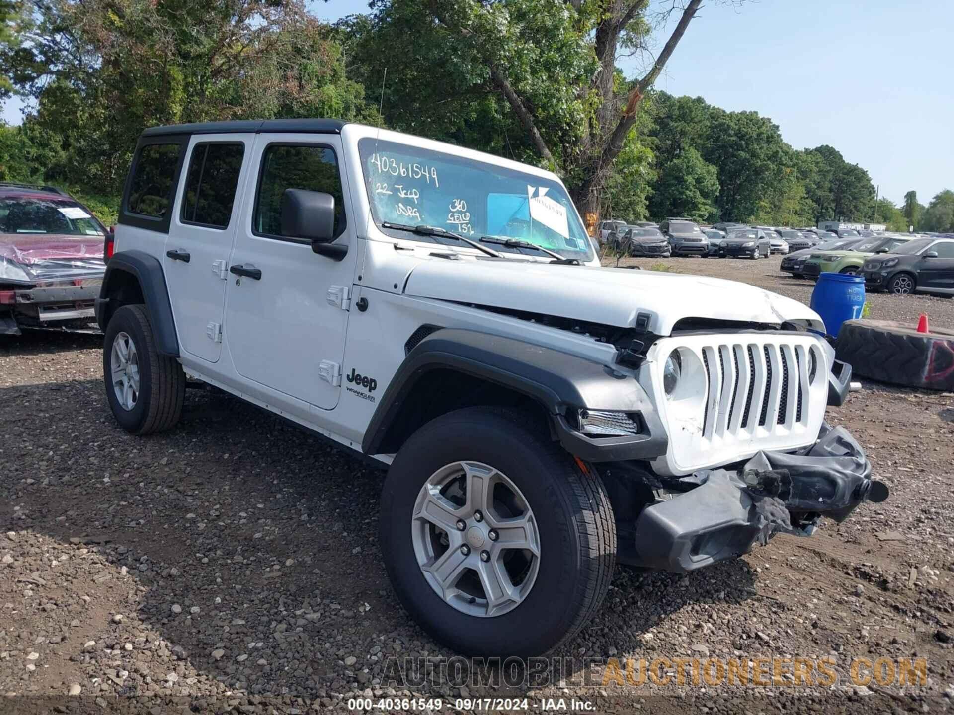 1C4HJXDGXNW122692 JEEP WRANGLER UNLIMITED 2022