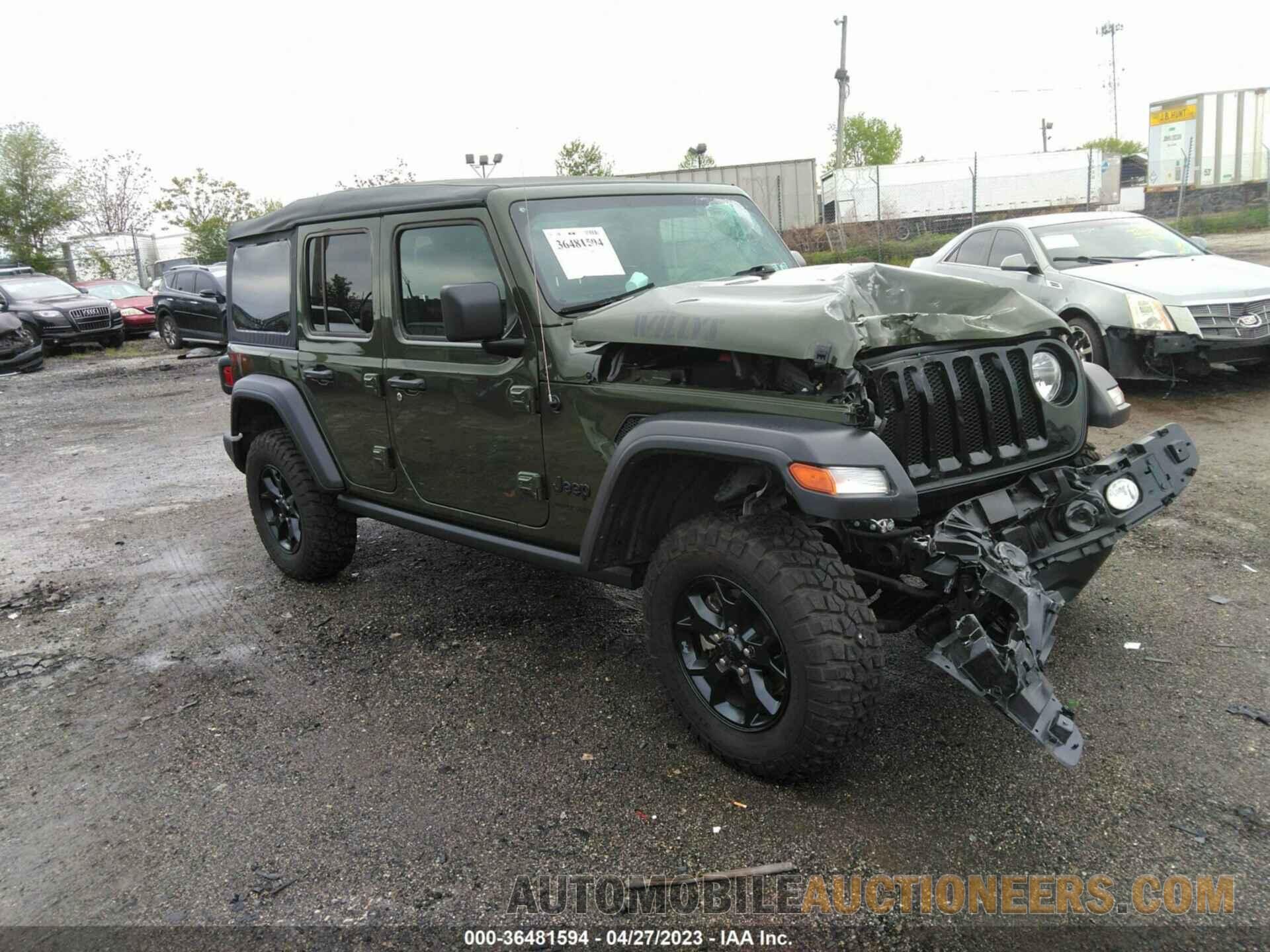 1C4HJXDGXNW278134 JEEP WRANGLER 2022