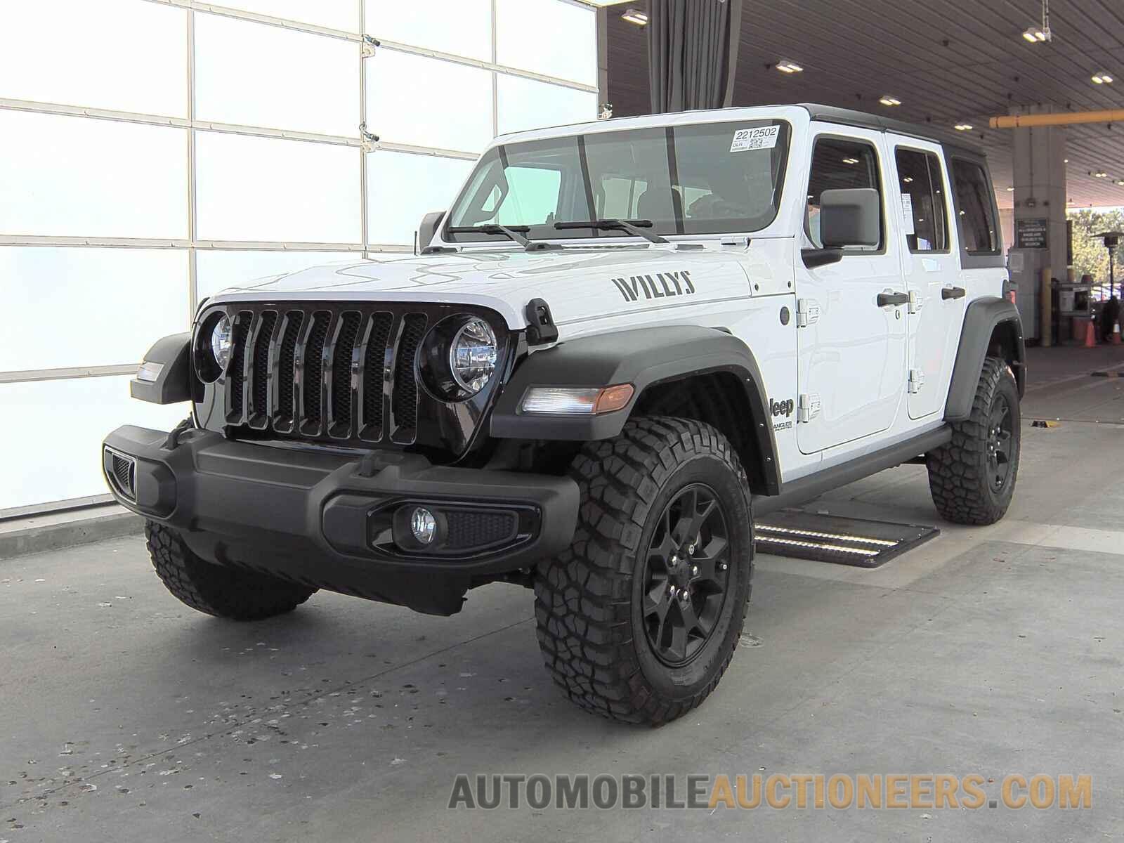 1C4HJXDM2NW187865 Jeep Wrangler Unlimited 2022