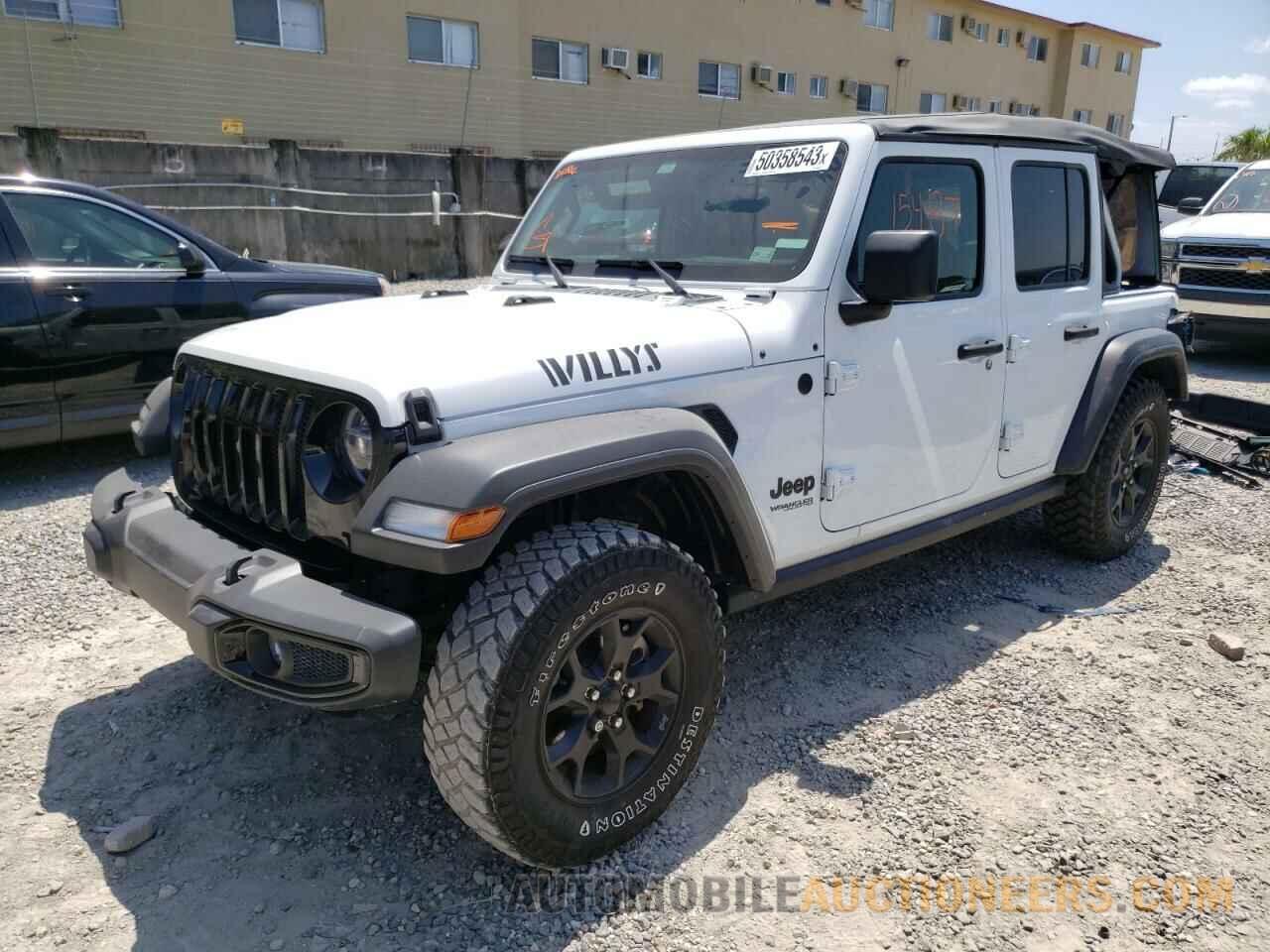 1C4HJXDM3MW628045 JEEP WRANGLER 2021