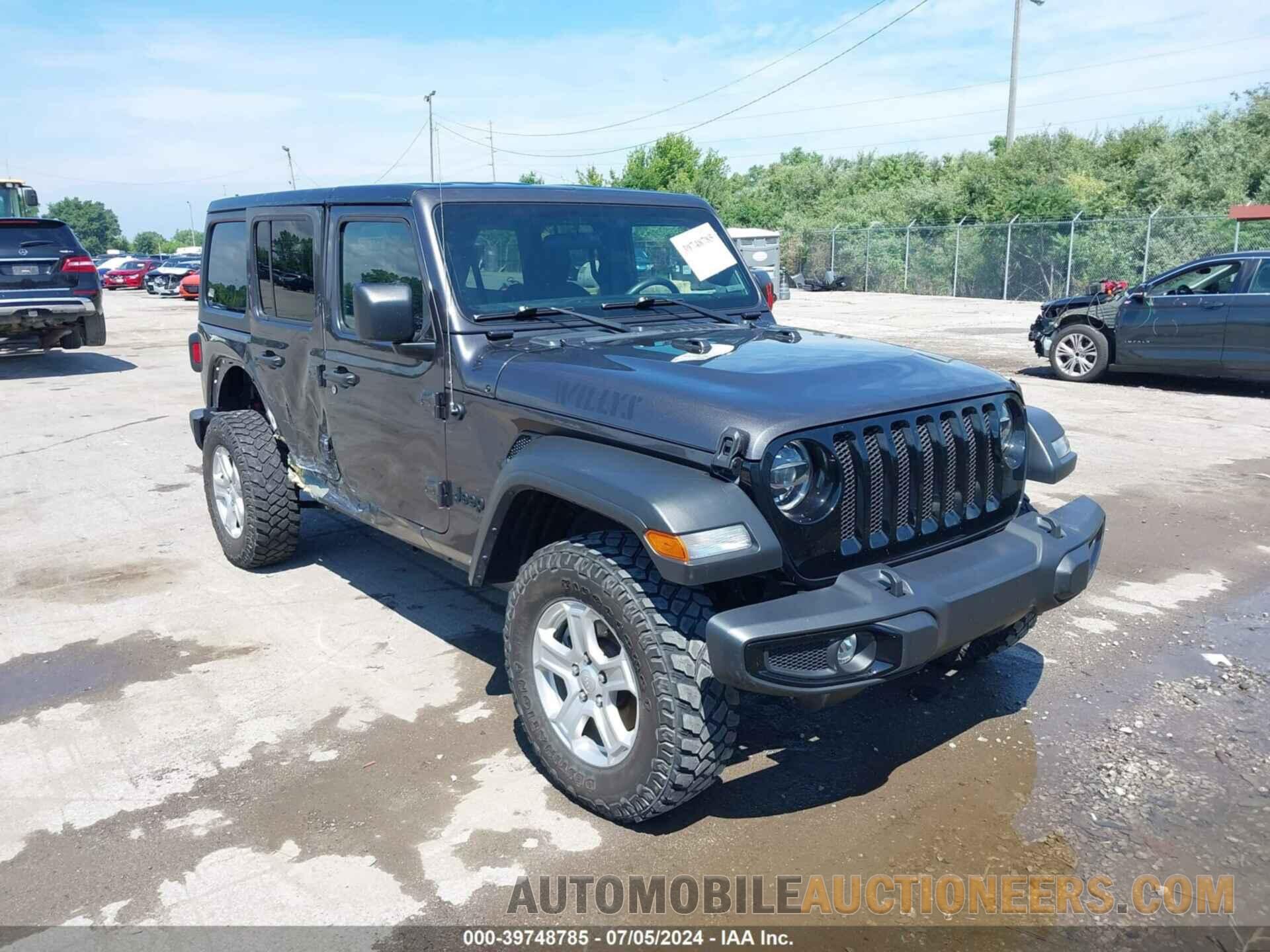 1C4HJXDM4NW143821 JEEP WRANGLER UNLIMITED 2022