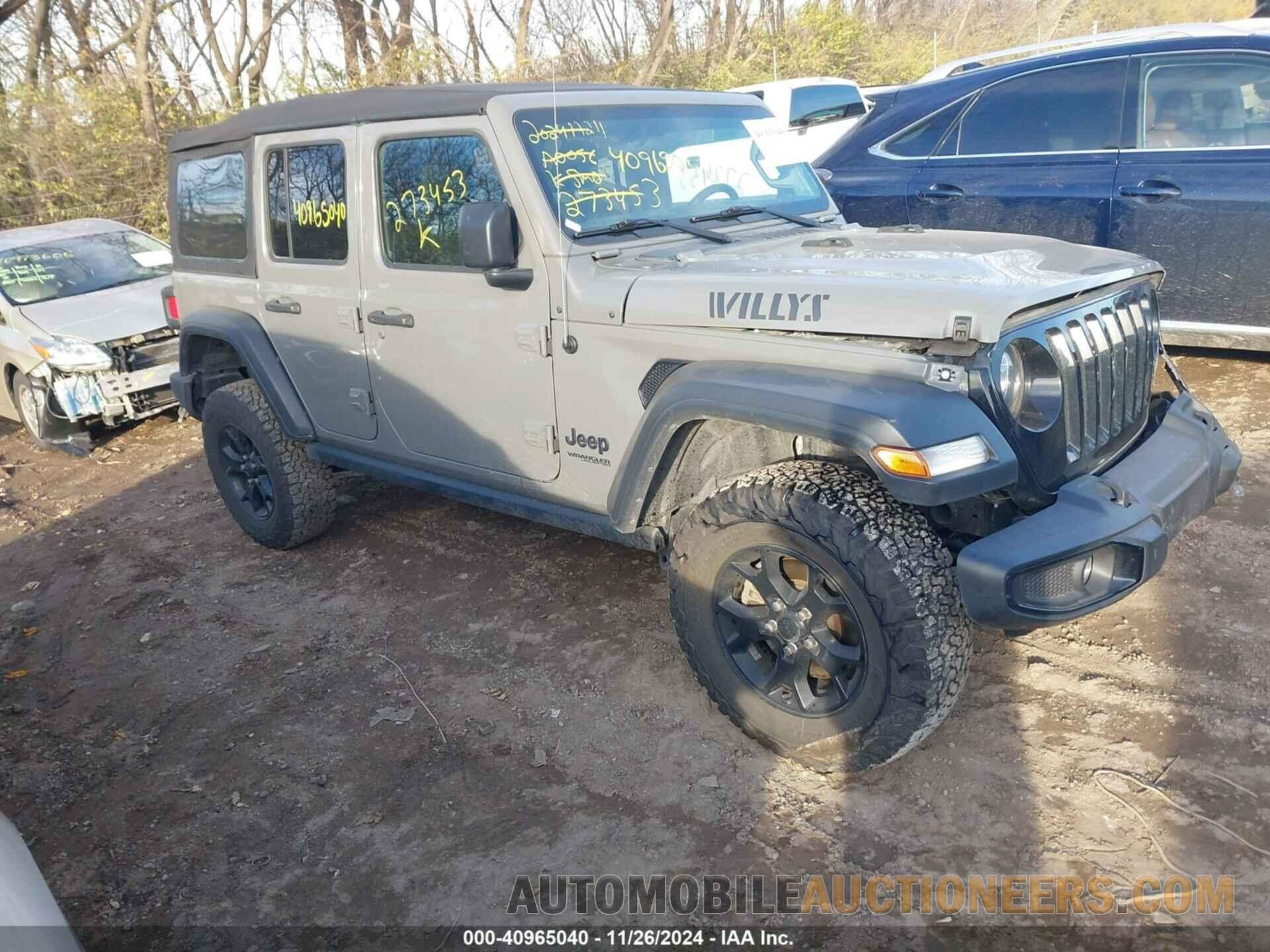 1C4HJXDM4NW273453 JEEP WRANGLER UNLIMITED 2022